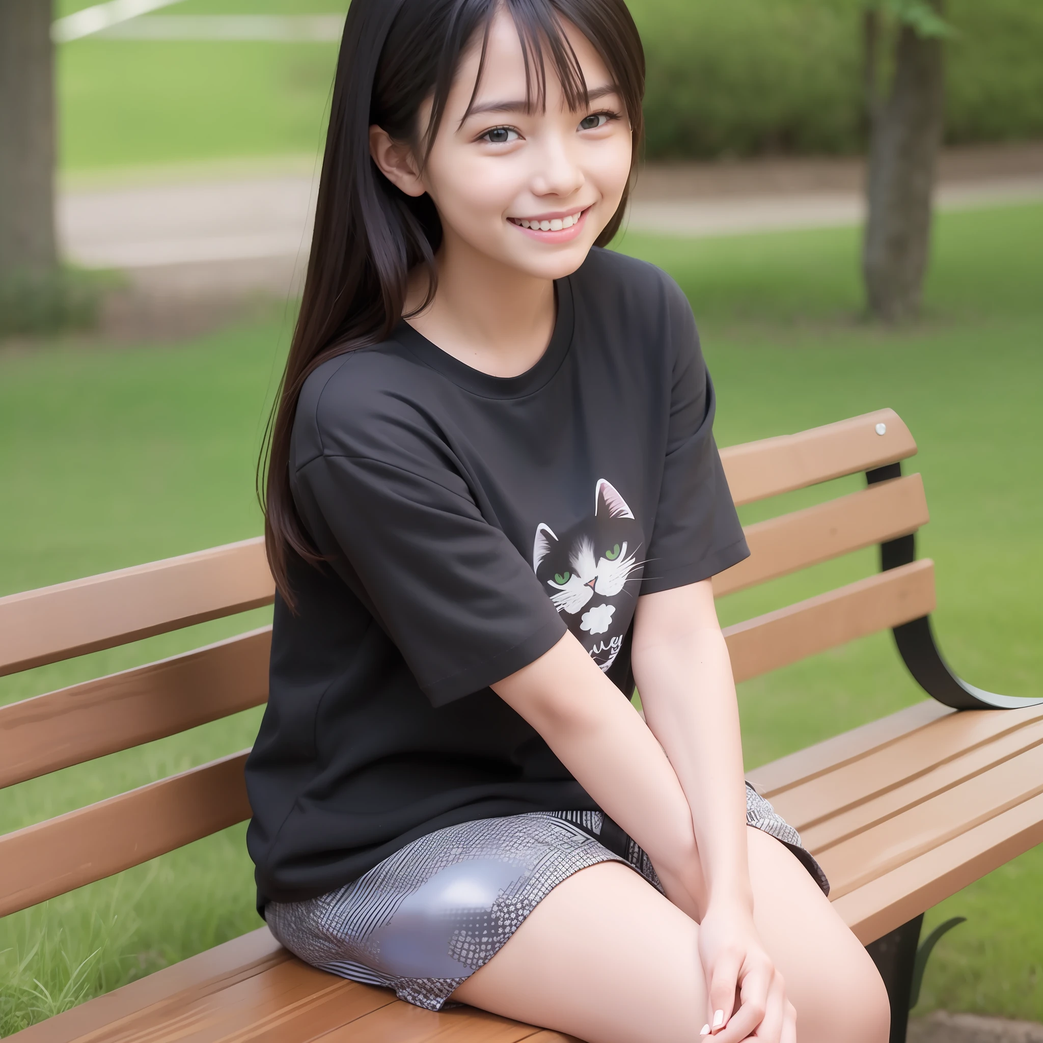 Smiling cute girl