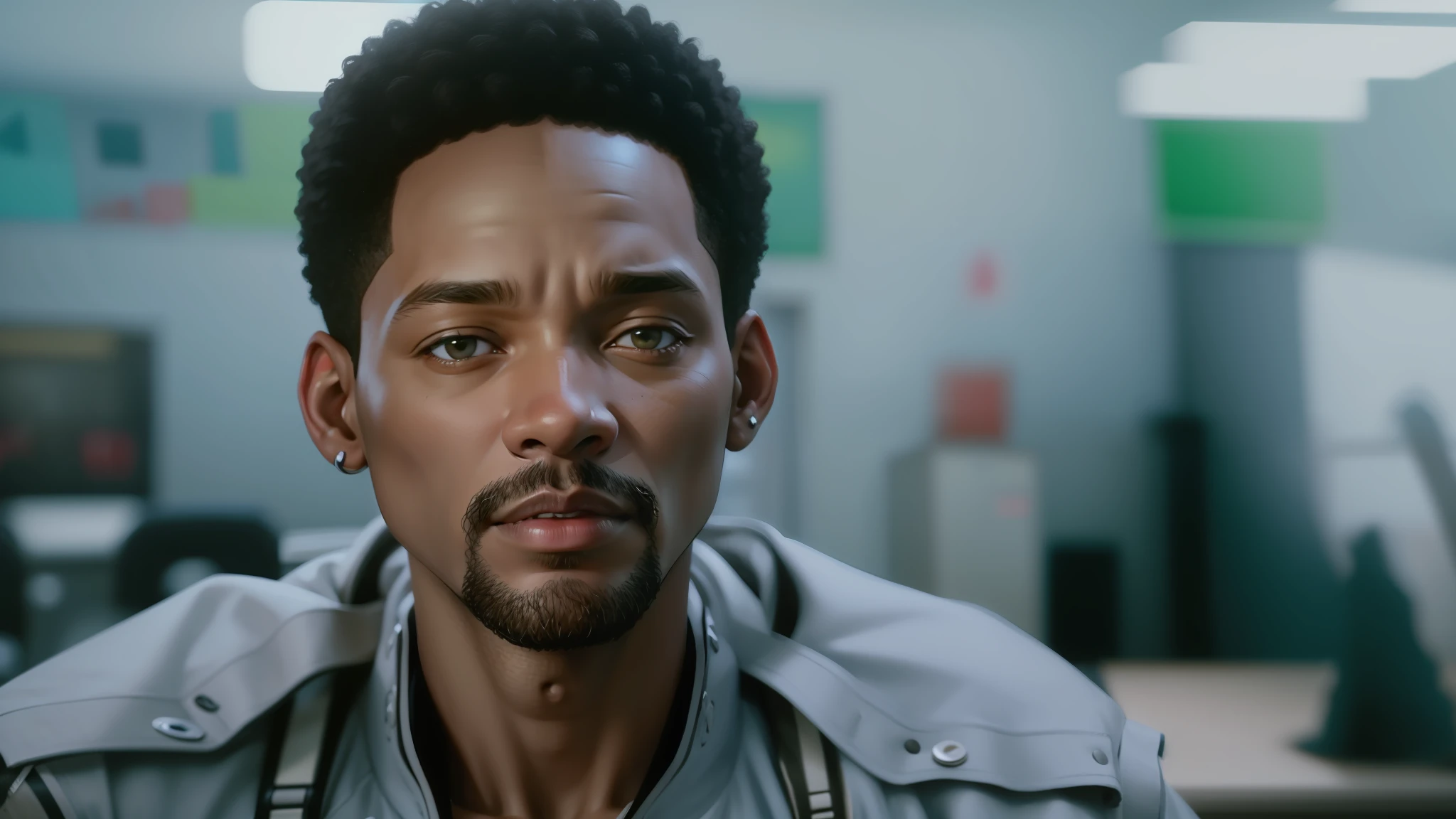 Enhance image, 8K, ultra realistic, colored, face will smith --auto --s2