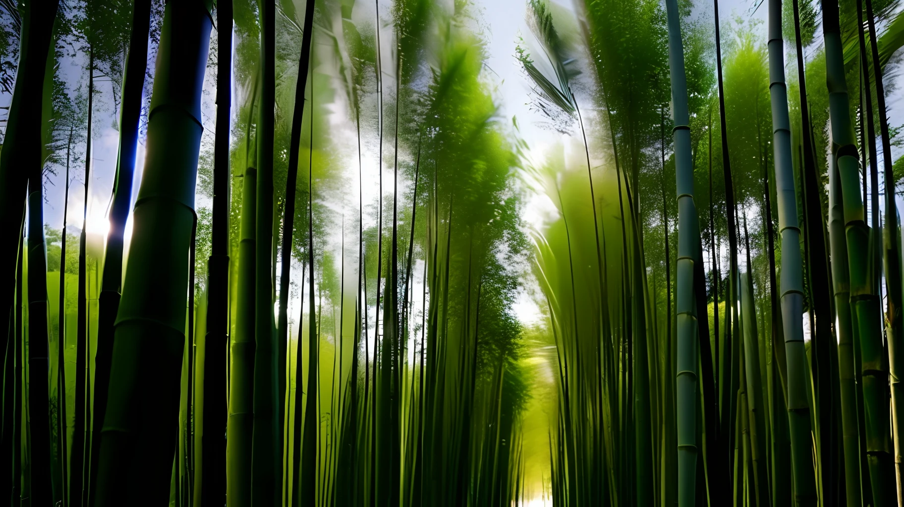 Photos of bamboo forests