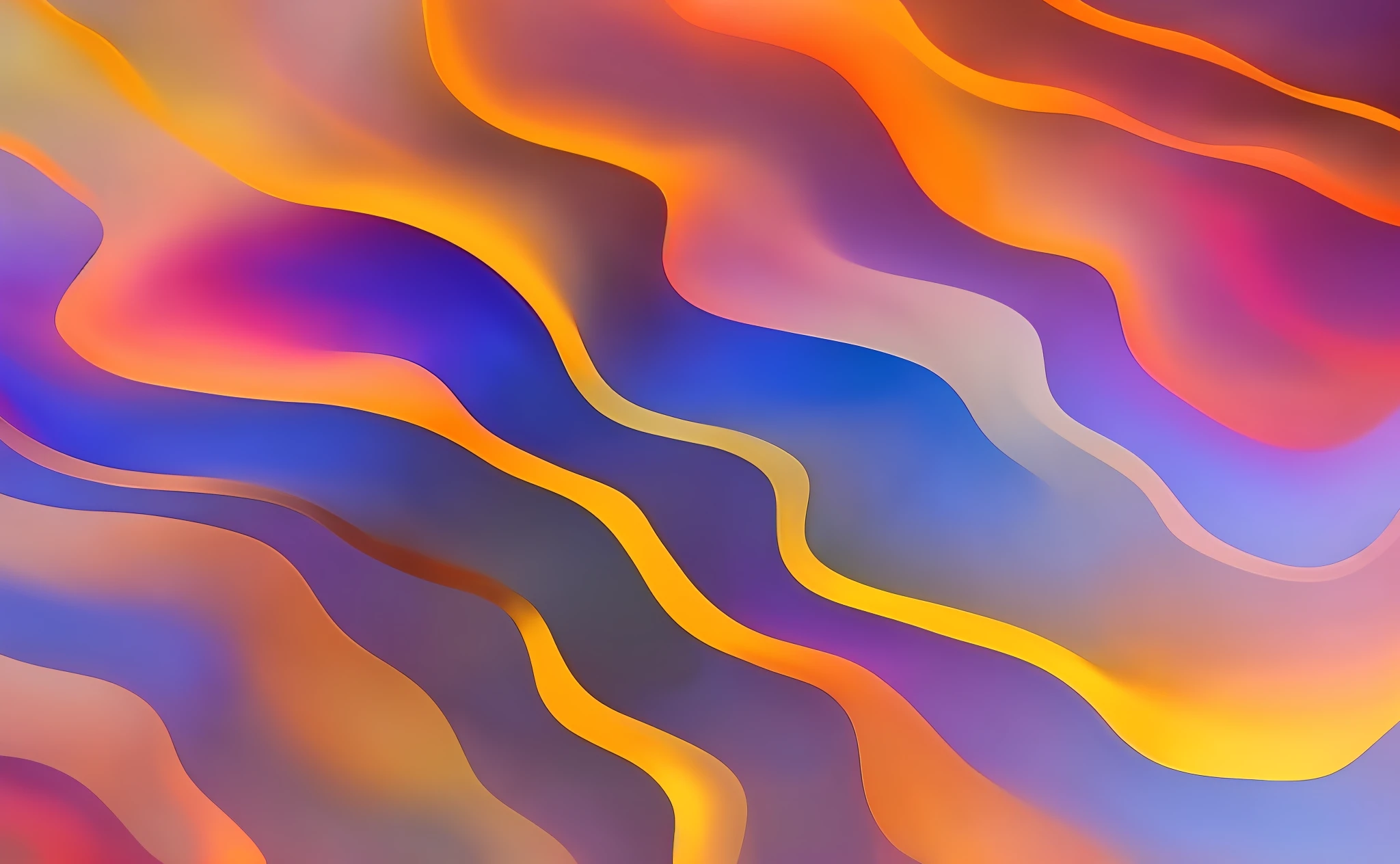 abstract colorfulsurrealism, (smoke:0.6), flow (smooth:1.2), simple, depth, wave, light ridges, fire, oil slick