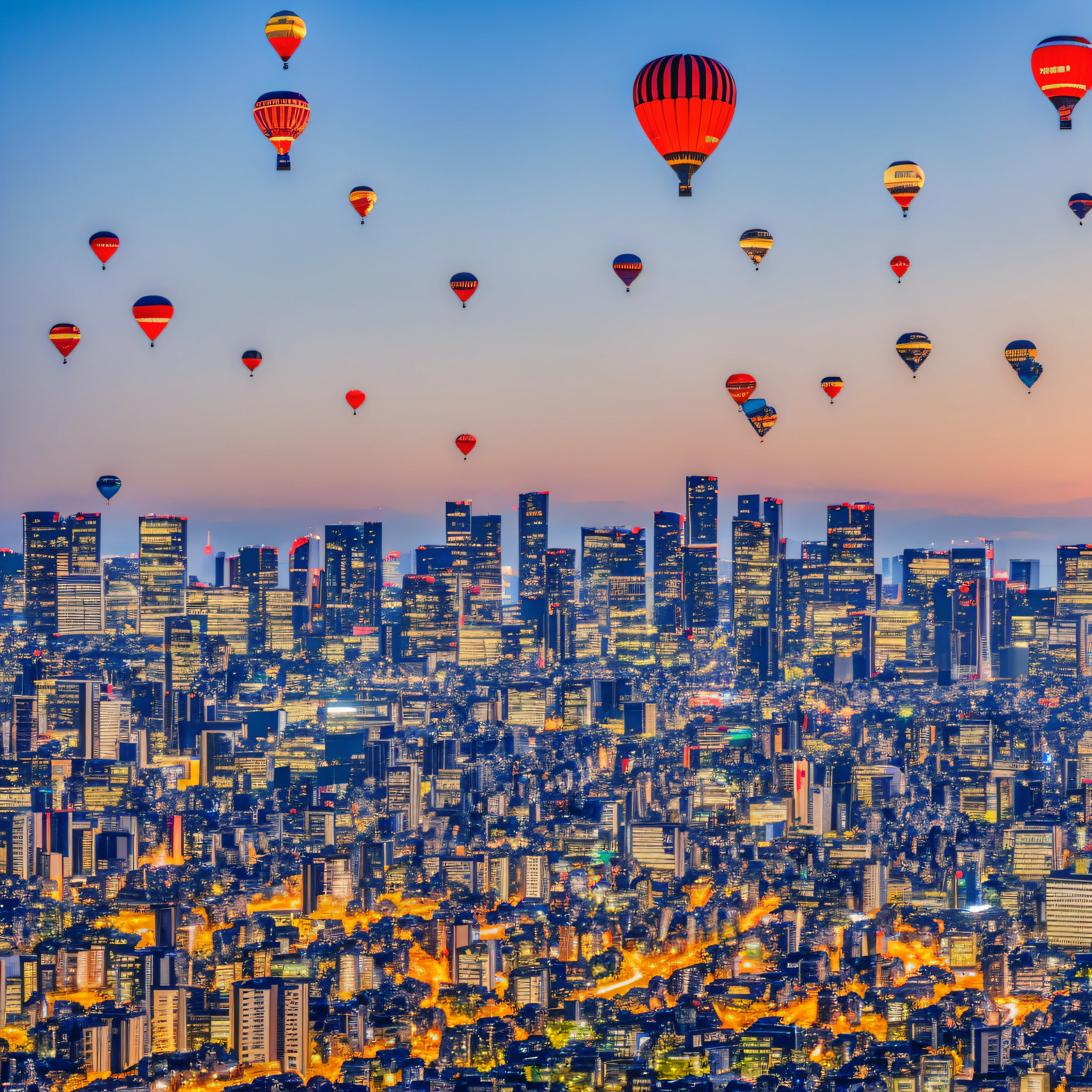 Top Tokyo Cityscape Balloons --auto --s2