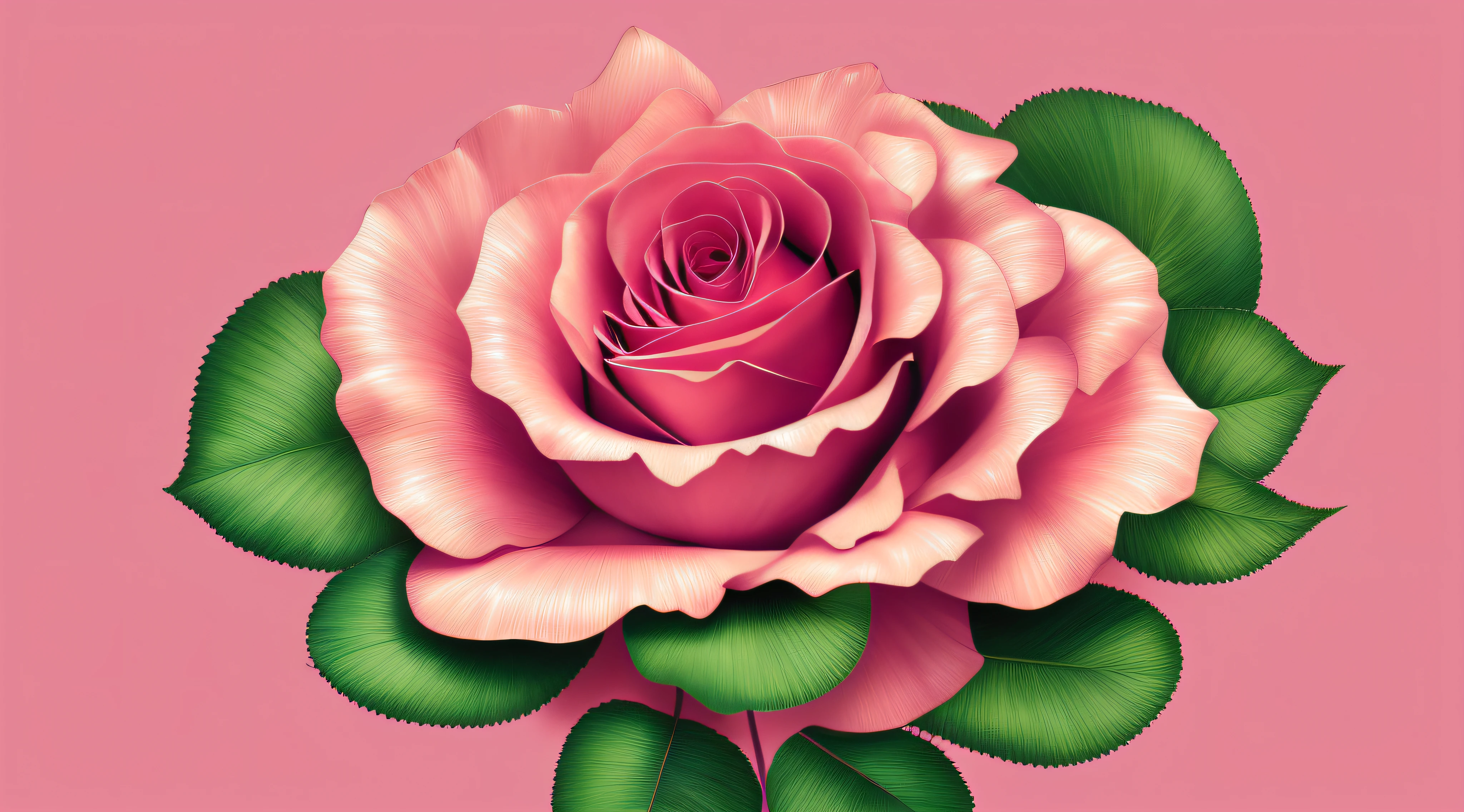 pattern design of Colombian rose textile print Size: 898x164 pixels.
Maximum 5 cabbages in the design
Main elements: Colombian roses blooming and leaves with white background
Colombian roses must be distributed in a varied way
Roses should have different positions, shapes, and sizes to add visual variety.
Make sure colors are sharp and don't mix into gradients.
You can use fine, defined lines to highlight the outlines of flowers and leaves. Highly detailed digital illustration, detailed digital illustration, ultra detailed color art 8K, HD --auto --s2