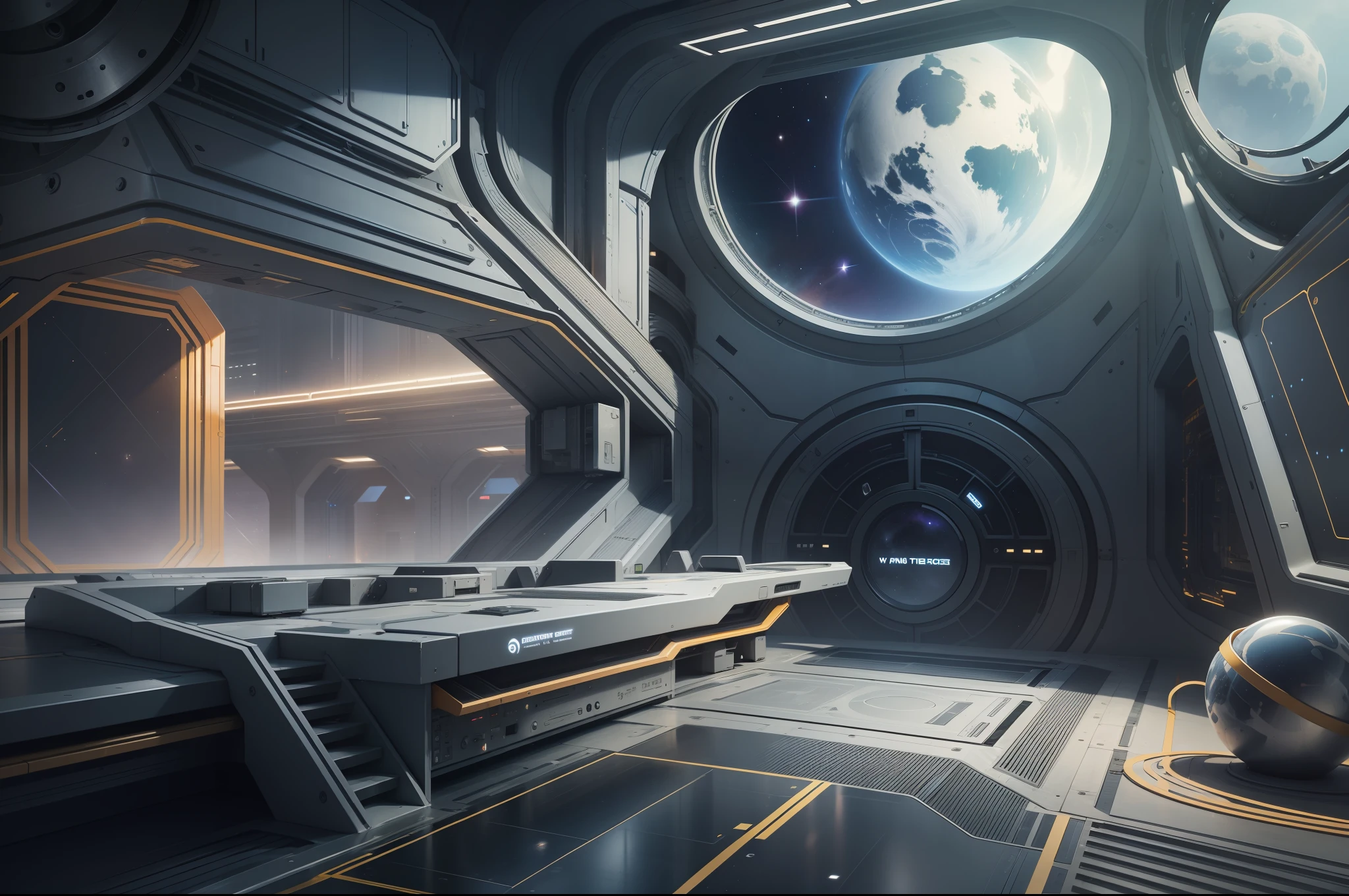 A space with a sense of technology