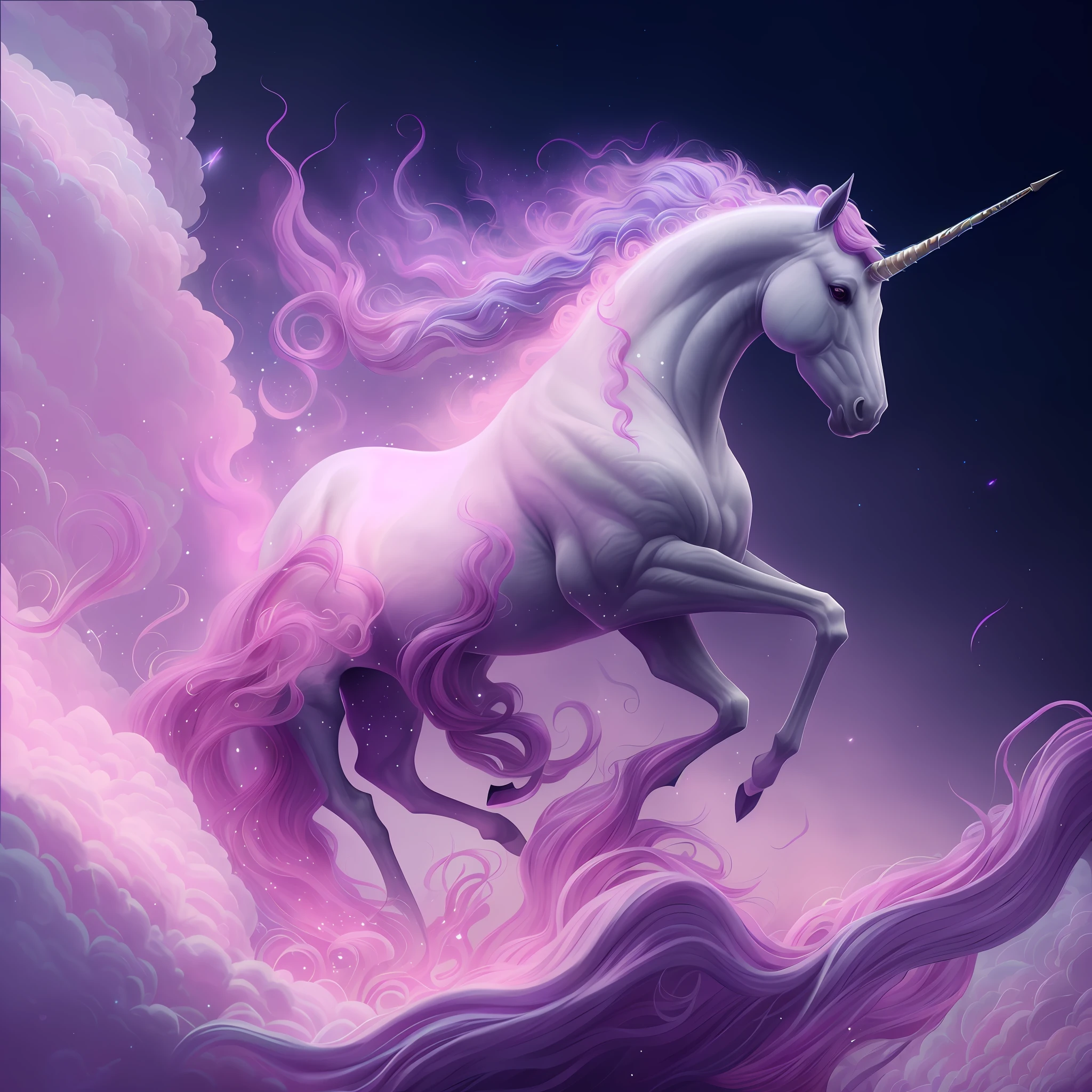 unicorn with pink hair flying through the air, unicorn, a unicorn, unicorns, unicorn flying in the sky, white unicorn, magic fantasy highly detailed, mythical creature, fantasy highly detailed, jen bartel, fantasy art behance, unicorn from the tusk movie, fantasy digital art, gorgeous digital art, realistic fantasy illustration, beautiful digital artwork, high quality fantasy art