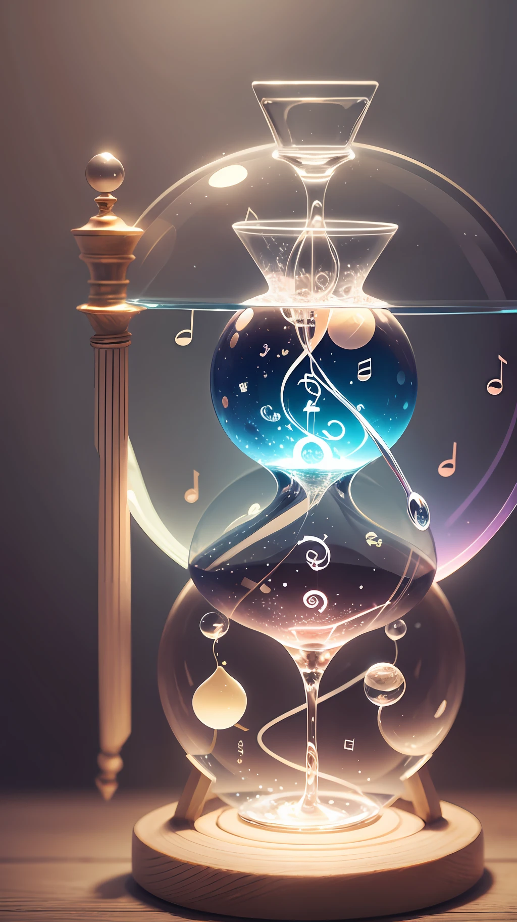 soap bubble, hourglass, musical note, disc --auto --s2