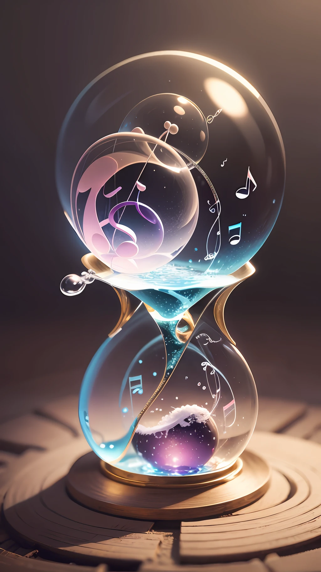 soap bubble, hourglass, musical note, disc --auto --s2