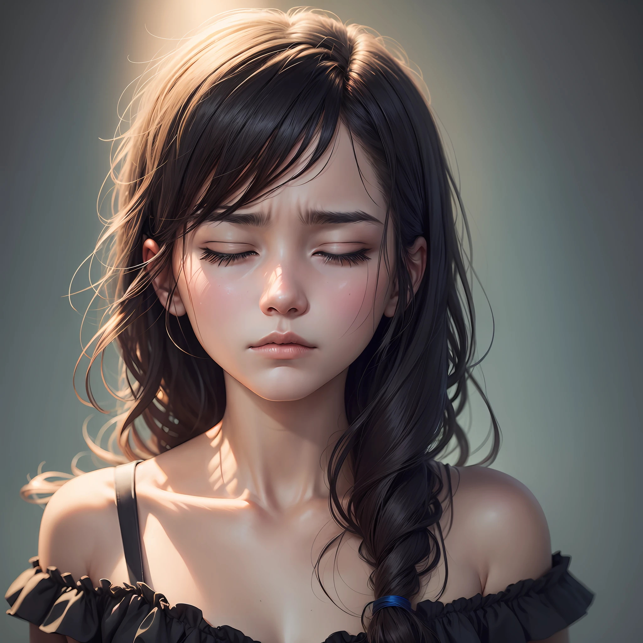 The perfect cover for a album of sad songs, 4k