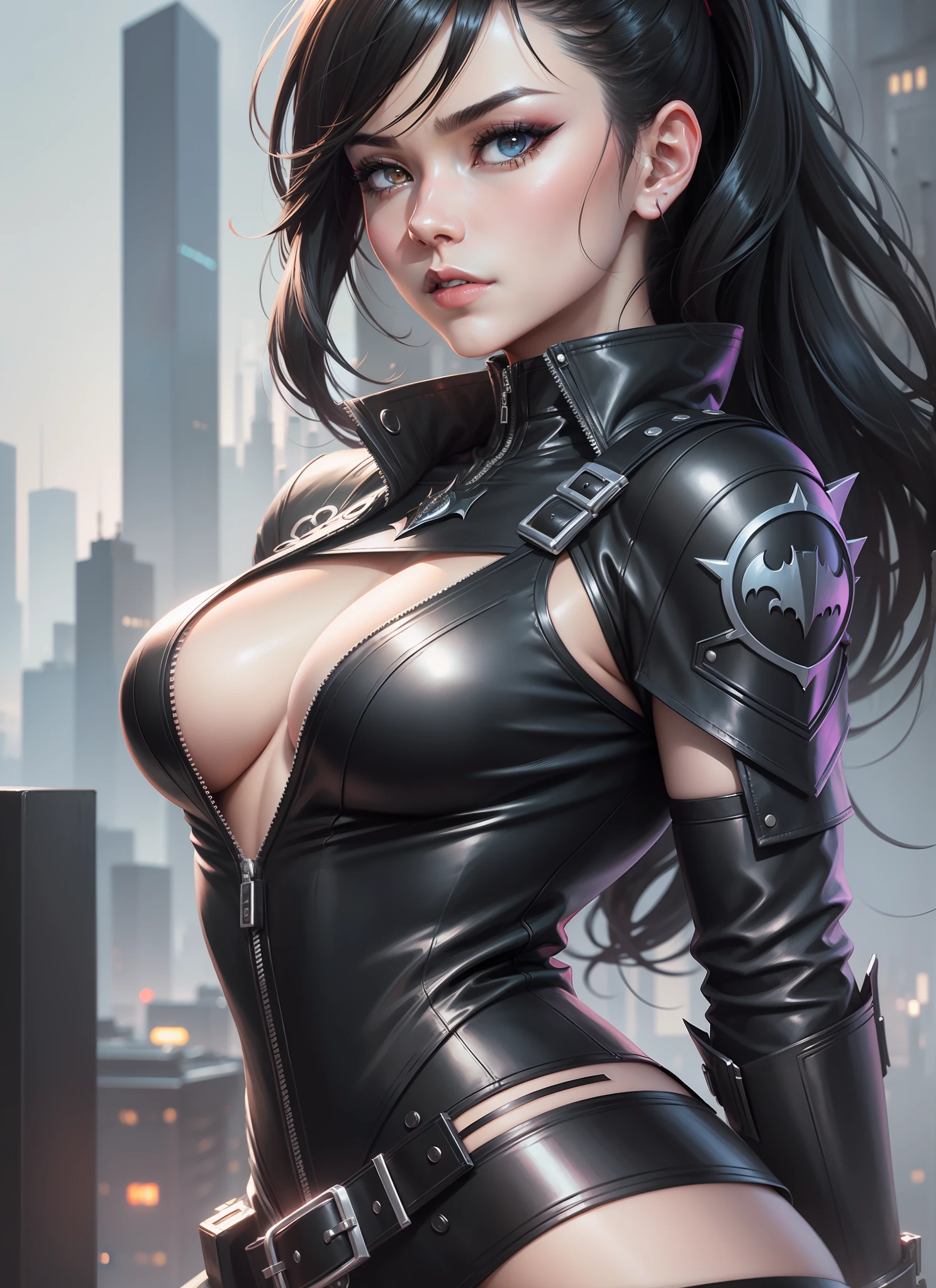arafed woman in a black leather outfit posing for a picture, ross tran 8 k, by Ross Tran, extremely detailed artgerm, anigirl batman, in the style artgerm, alena aenami and artgerm, style artgerm, ig model | artgerm, wlop and artgerm
2
arafed woman in a black leather outfit posing for a picture, cyberpunk art by Ross Tran, trending on Artstation, fantasy art, ross tran 8 k, extremely detailed artgerm, anigirl batman, in the style artgerm, alena aenami and artgerm