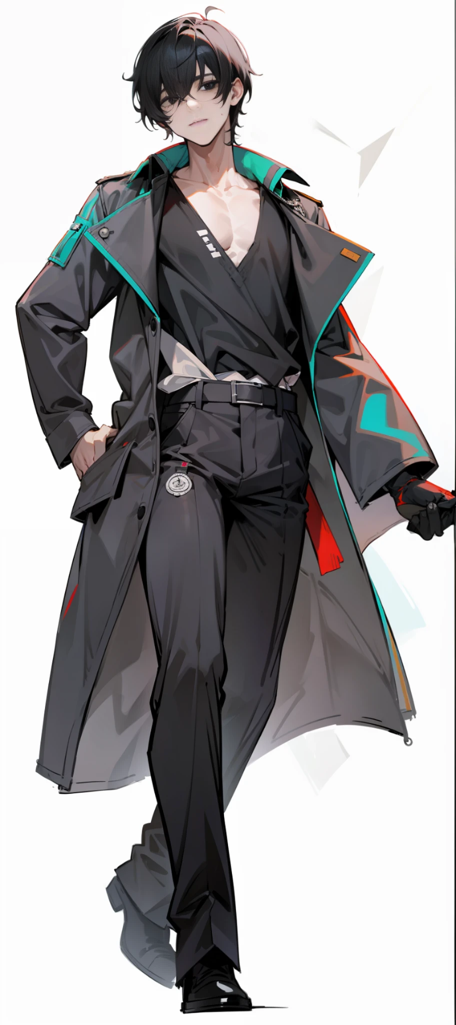 Dead Eyed Man With Black Eyes Black Hair