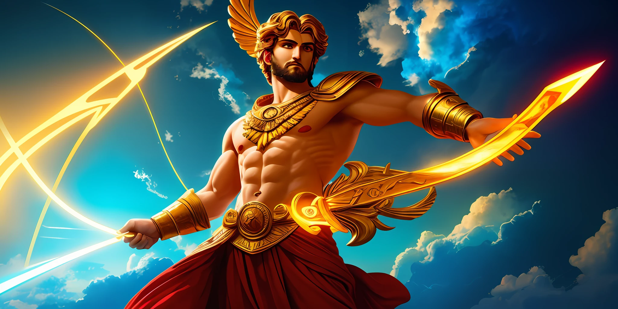 "Develop the perfect cover for your YouTube channel, uniting the themes of Continuous Improvement and Greek God Prometheus! Show your creativity and convey the essence of these concepts in a unique image."
Tips for the cover:
Highlight the Greek God Prometheus, portraying him in a majestic and powerful way, incorporating elements characteristic of Greek mythology.
Integrate continuous improvement symbols, such as an upward-pointing arrow, indicating progress and evolution.
Use colors that convey energy, inspiration, and confidence, such as vibrant shades of blue, red, or gold.
Add elements that symbolize learning, such as a scroll, a tree that represents growth, or a lamp that refers to wisdom.
It includes keywords related to the featured topic, such as "Continuous Improvement", "Evolution" and "Inspiration", in a creative and stylized way.
Remember that the ability needs to be visually appealing and convey the message clearly and impactfully to attract the right audience to your YouTube channel.