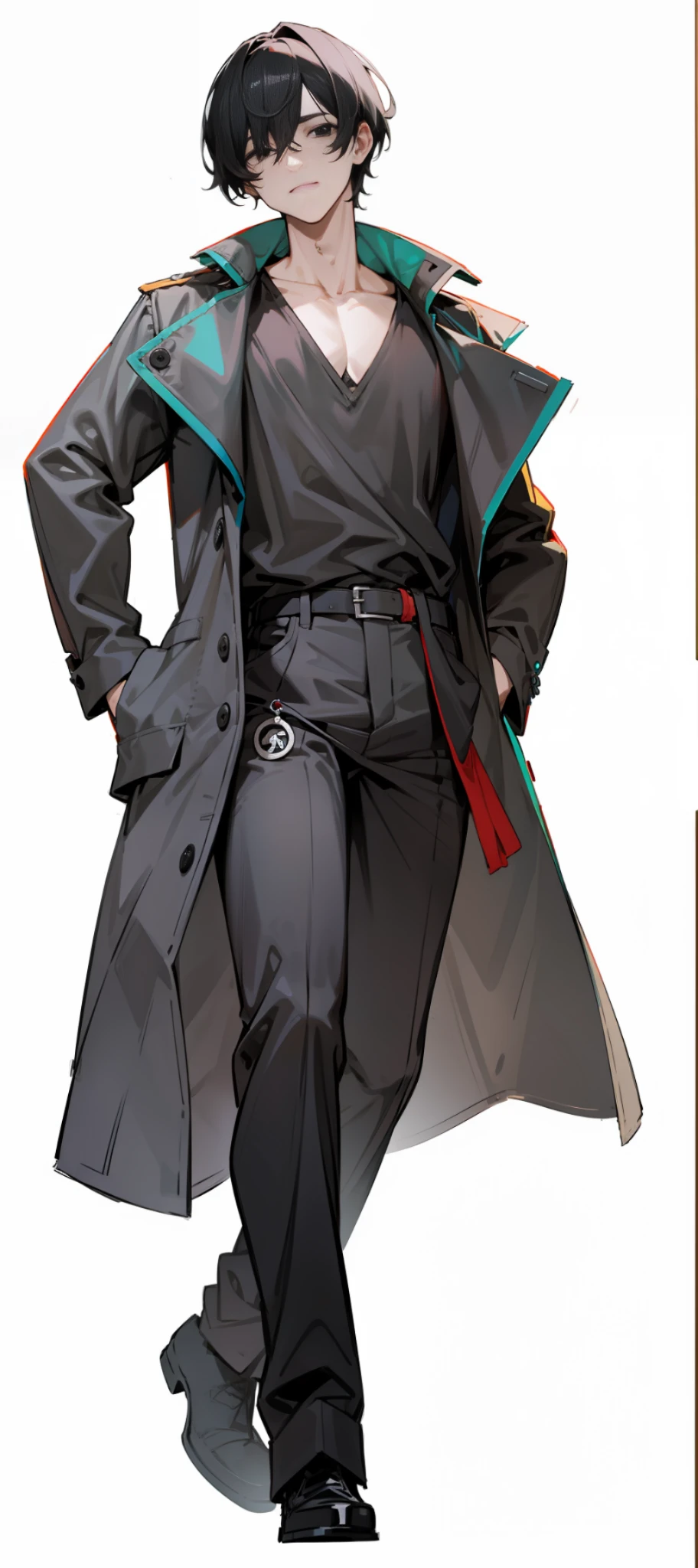 Dead Eyed Man With Black Eyes Black Hair