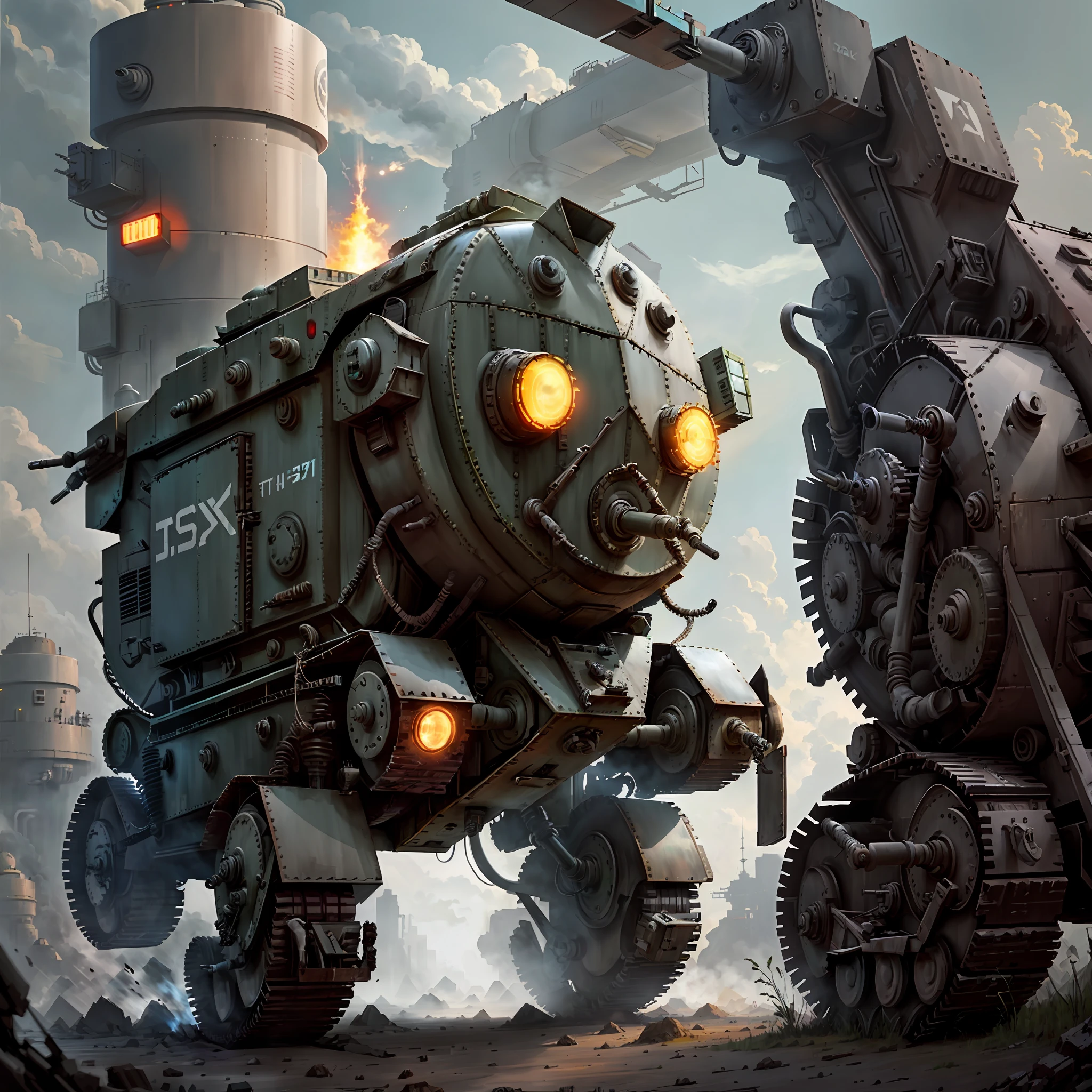 Hard sci-fi tank
