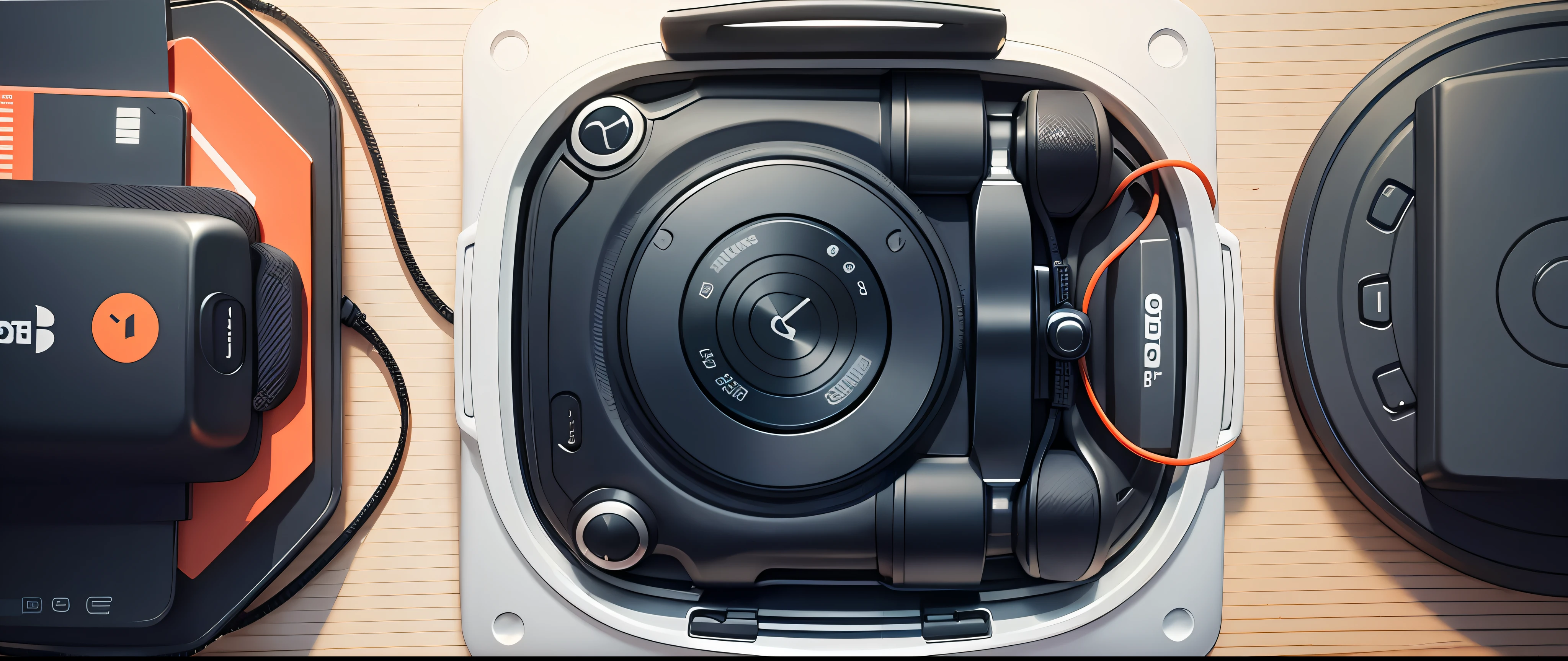Mobile, Earphone, Desk, Gadget, Tech --auto --s2
