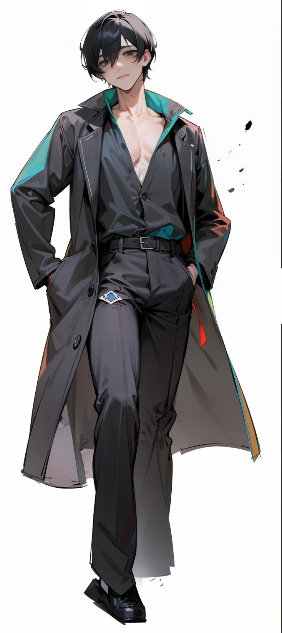 Dead Eyed Man With Black Eyes Black Hair