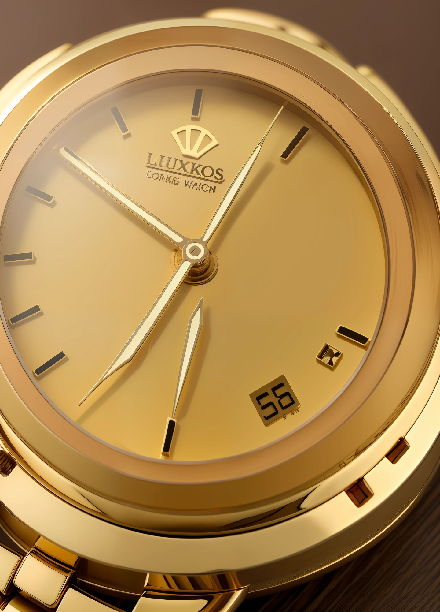 Create sales page for luxury watch