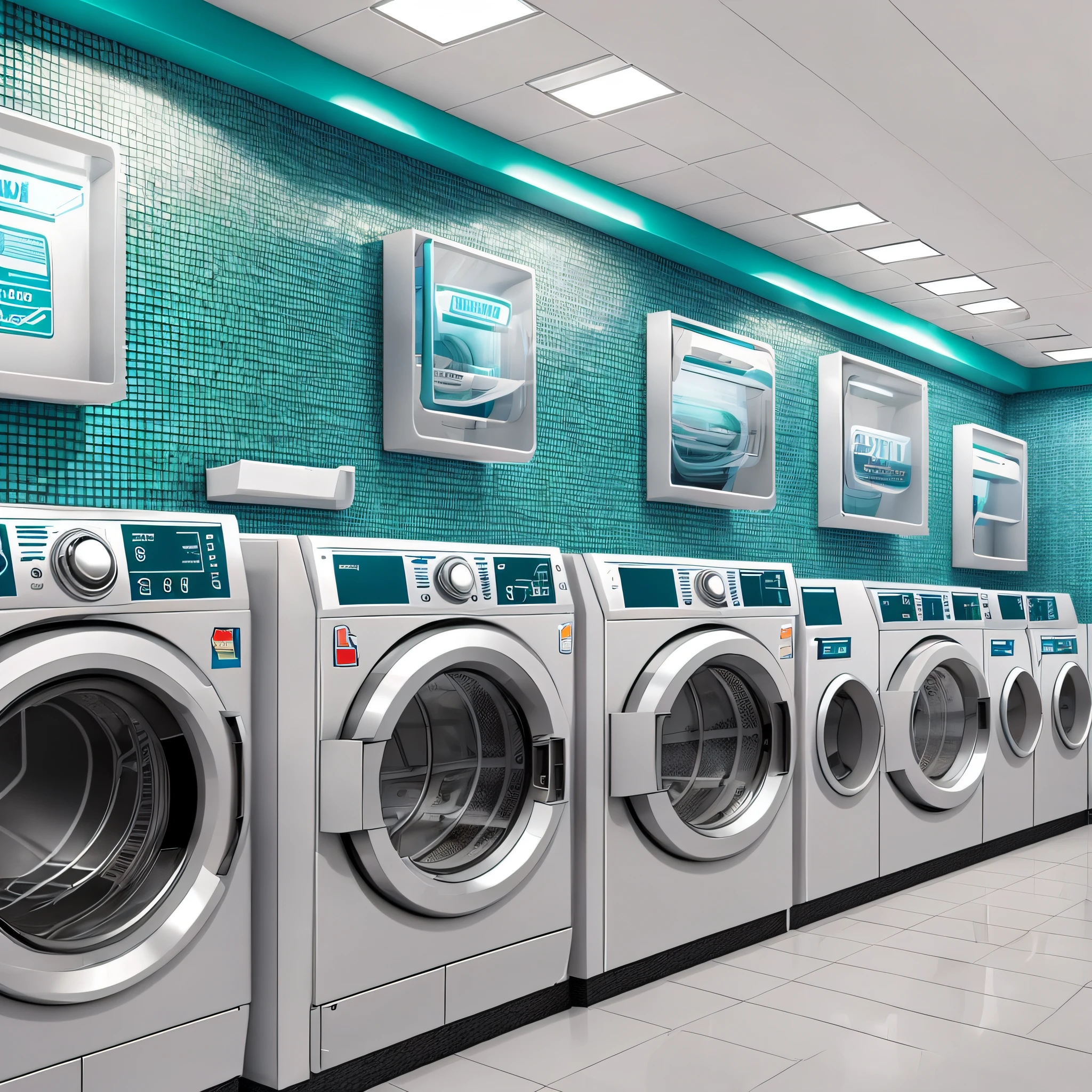 Laundromat Urban Near Future --auto --s2