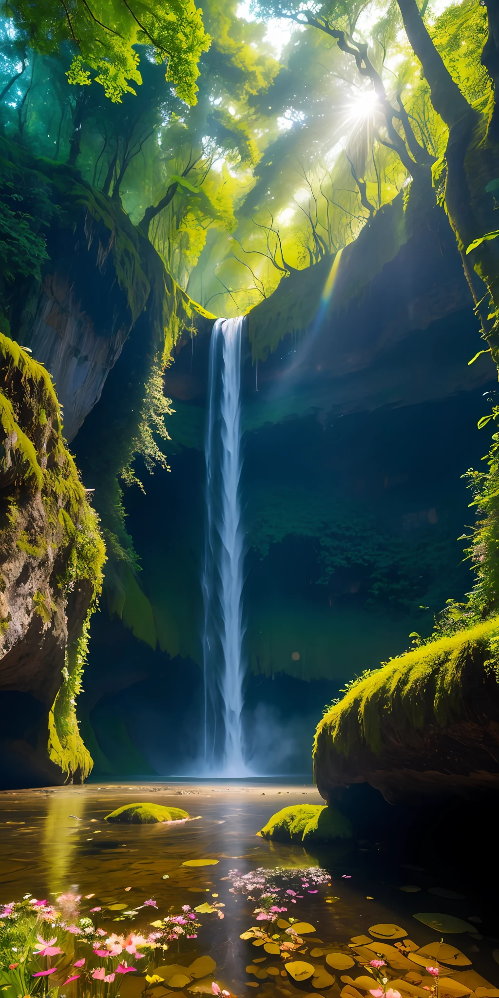 Enter a magnificent and magical region, untouched by the hand of man. As you enter this natural sanctuary, a surreal world unfolds before your eyes.
The lush vegetation takes unimaginable forms, with trees rising to the skies in mesmerizing spirals and flowers emanating an ethereal glow. Crystal clear waterfalls glide down majestic cliffs, creating a smooth and invigorating symphony.
The sounds of nature are intensified in this enchanted region. Exotic birds glide through the air, letting out melodic trills, while small animals venture through the colorful vegetation. The aroma in the air is a divine perfume, a mixture of rare flowers and aromatic herbs.
Sunlight streams through the dense canopy of trees, forming golden beams that illuminate the ground covered in soft moss. Rays of light create magical shadow games, making it seem like the environment itself is alive.
In this unexplored and unspoiled region, nature reveals itself in its most magnificent form. It is as if the earth itself breathes with a vital energy, a symphony of colors and shapes that defy any rational explanation.
As you immerse yourself in this dreamscape, you feel transported into a world of wonders. Every step is a discovery, every glimpse is an inspiration. This magnificent and magical region is a reminder of the grandeur of nature and the infinite capacity to surprise and delight us.