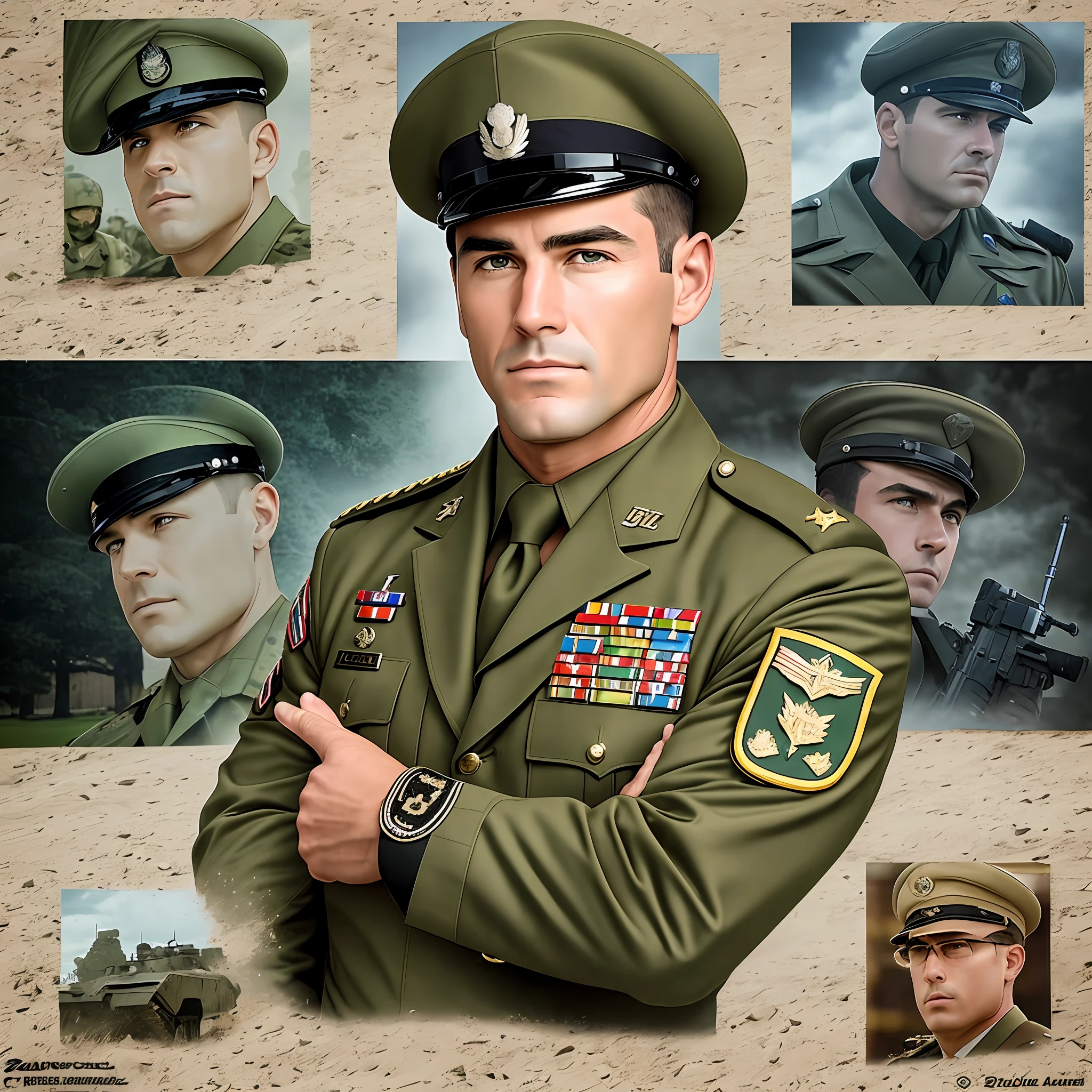 He grew up in a military environment, as the son of a career Army officer. From an early age, he learned discipline, loyalty, and commitment to the nation. When he graduated from the West Point Military Academy, he chose to specialize in special operations, with the goal of leading the best combat troops in the world. Now, as a general of the Green Berets, he is a ruthless strategist and a charismatic leader, able to inspire his men to overcome any obstacle. --auto --s2