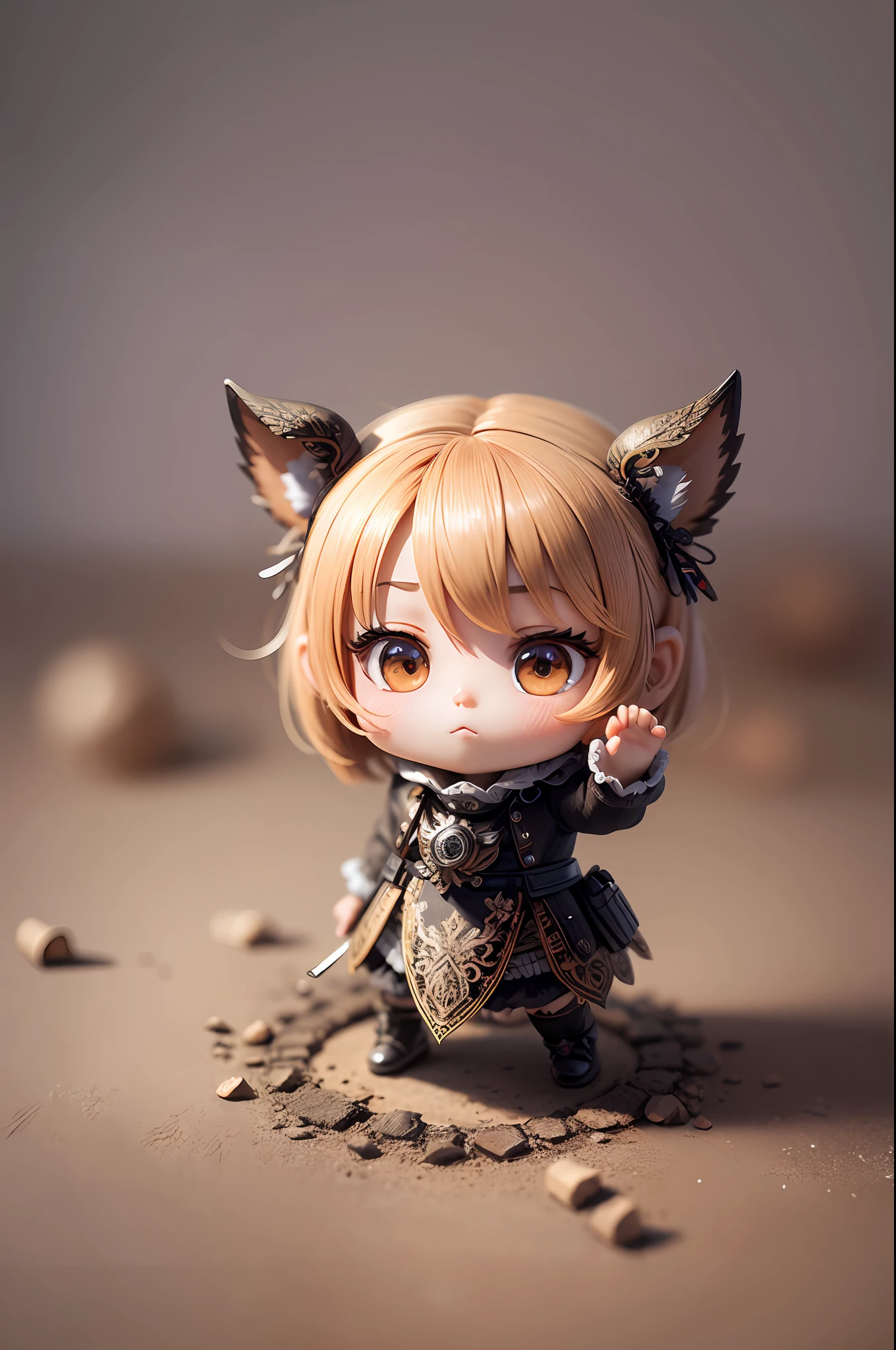 Chibi style, ultra realistic photo, short shot, intricate detailed illustration, best photo, "Fallen, stop blowing my mind" 8k
