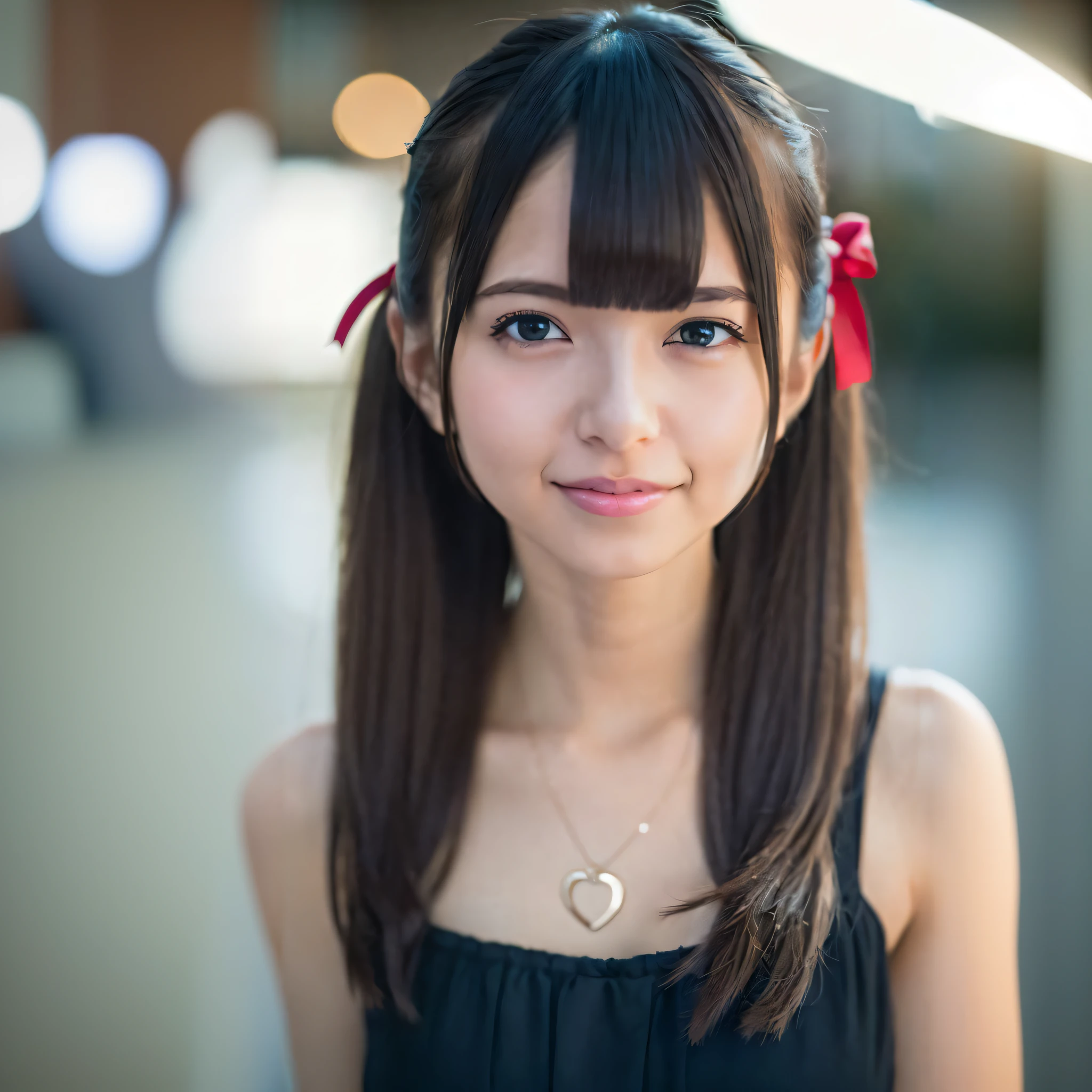 arafed asian woman with a red bow in her hair, portrait of a japanese teen, beautiful japanese girls face, realistic young gravure idol, girl cute-fine-face, anime girl in real life, japanese model, young pretty gravure idol, ai yazawa, japanese facial features, young skinny gravure idol, young gravure idol