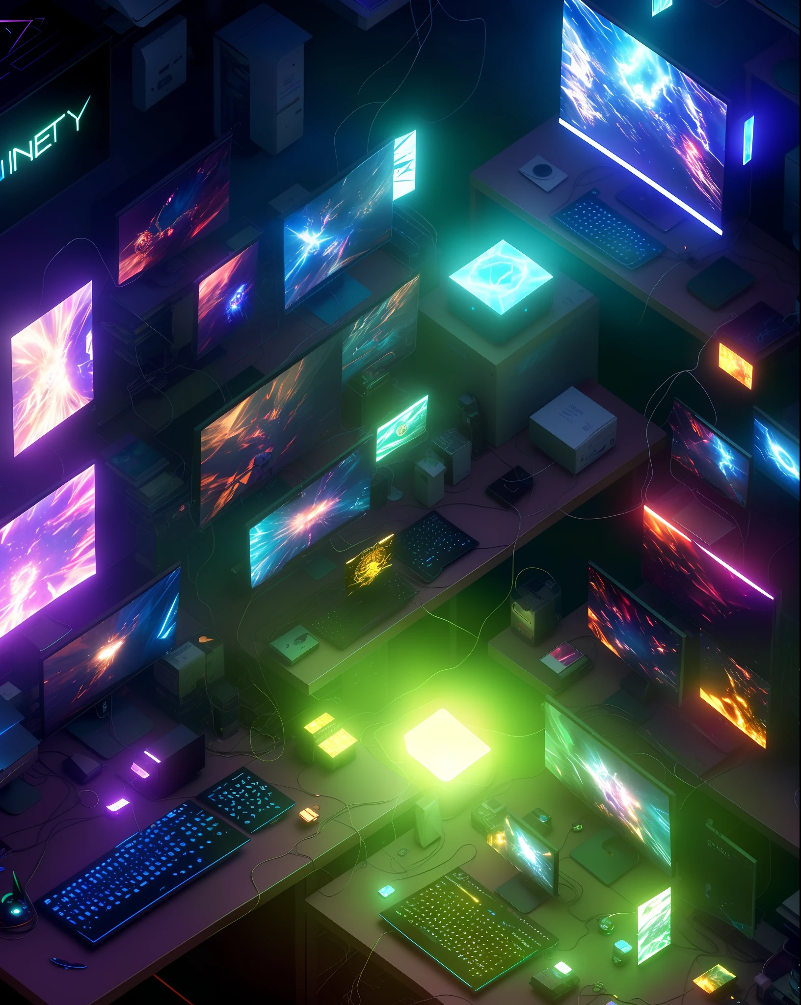 (extremely detailed CG unity 8k wallpaper,masterpiece, best quality, ultra-detailed),(best illumination, best shadow, an extremely delicate and beautiful),sitting at the gaming desk,leading in the game's world,electronic devices spread around,eyes focused on the screen,winning streak, gaming satisfaction, vivid colors.