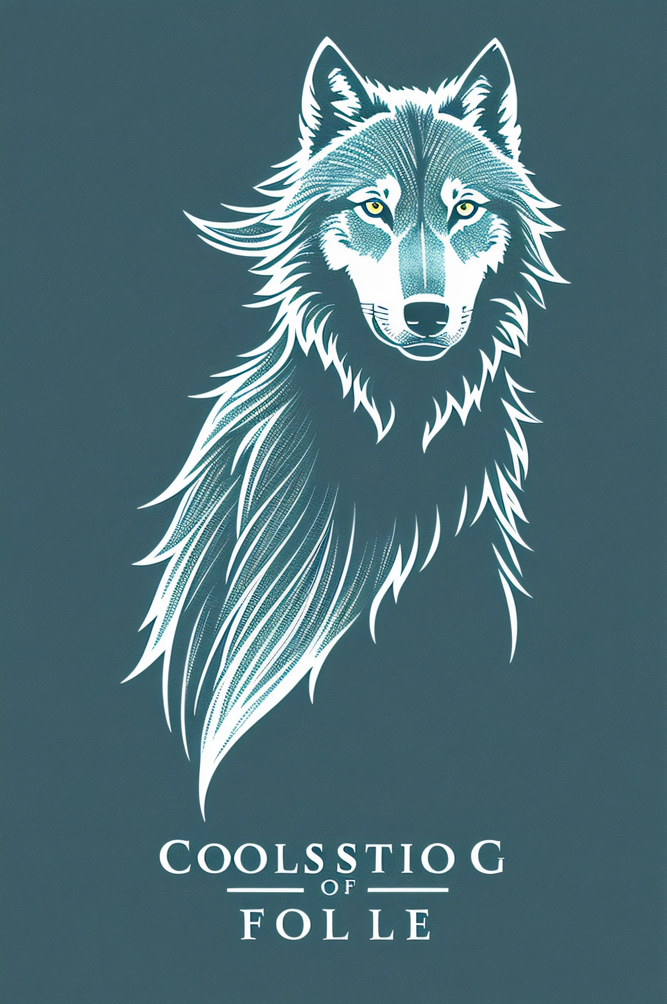 logo for consulting with the figure of the wolf