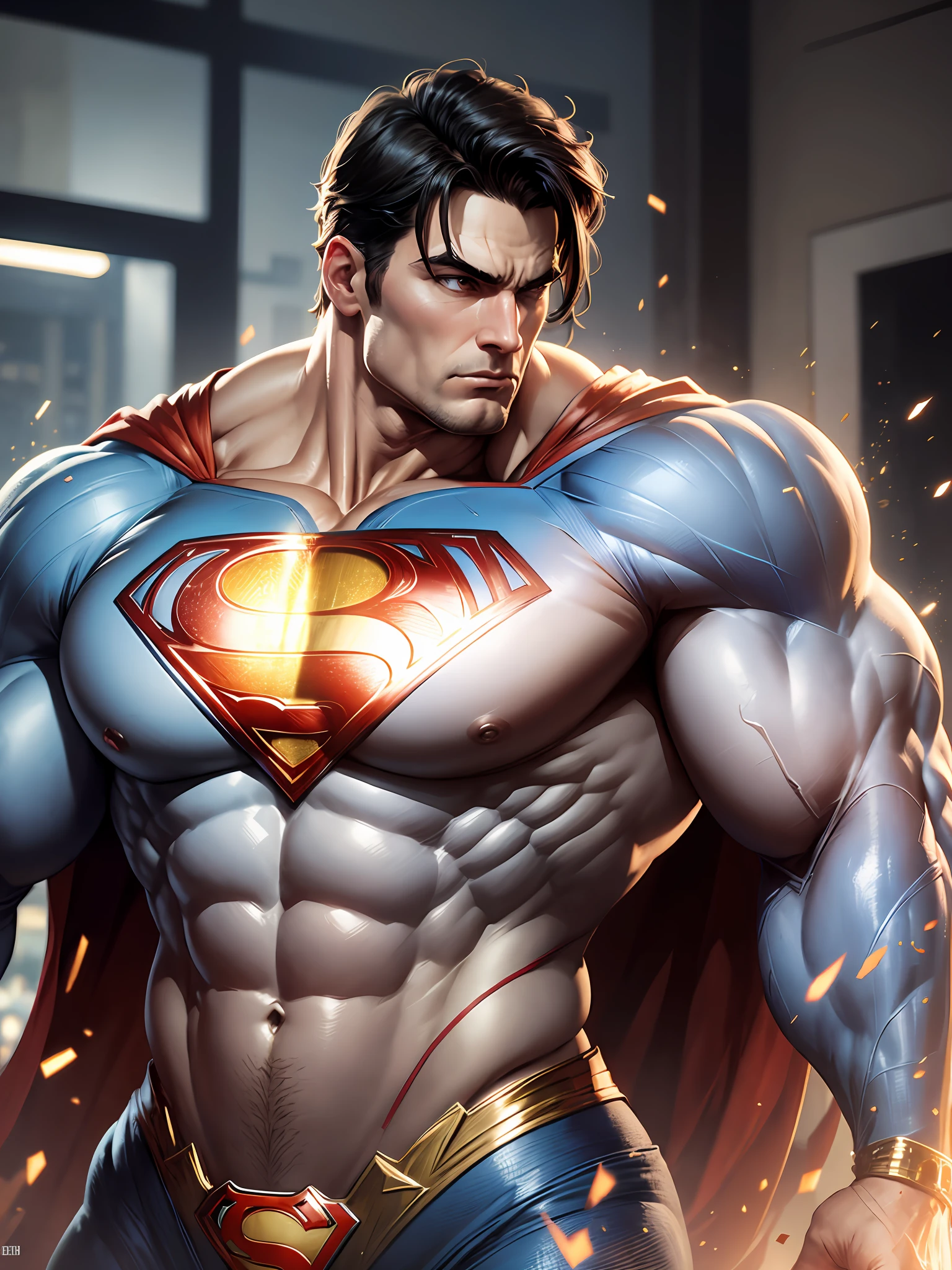 Superman,Powerful, bulky, imposing
Defined, sculpted, outlined, massive
Striated, vascularized, hypertrophied
Rigid, toned, firm
Coarse, prominent, protruding
Full-bodied, strong, unbeatable
Meandering, synergistic, intricate
Titanic, formidable, monumental
Flexed, elongated, tense --auto --s2