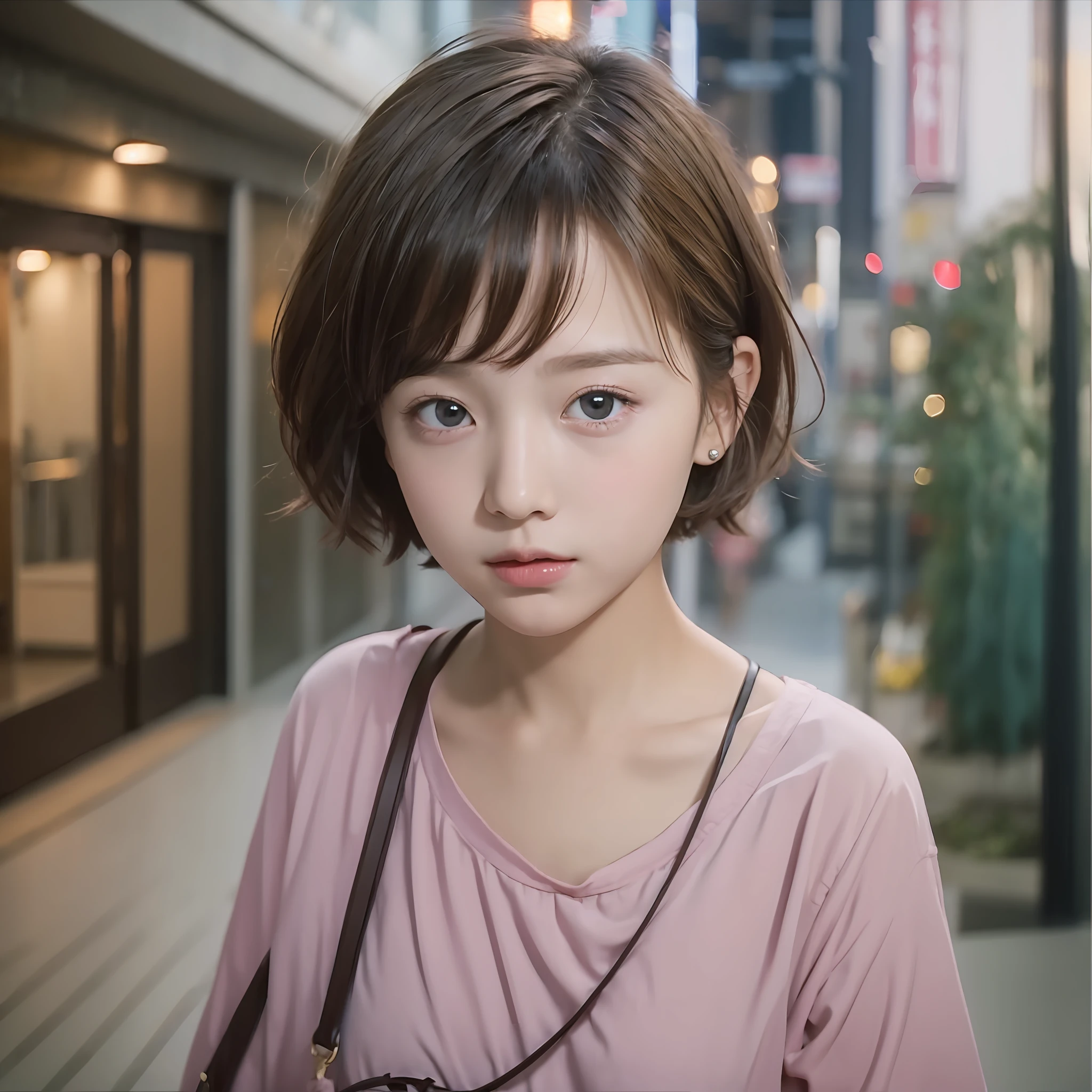 Children, short hair, , beautiful eyes, female, going home alone -s2 --auto --s2