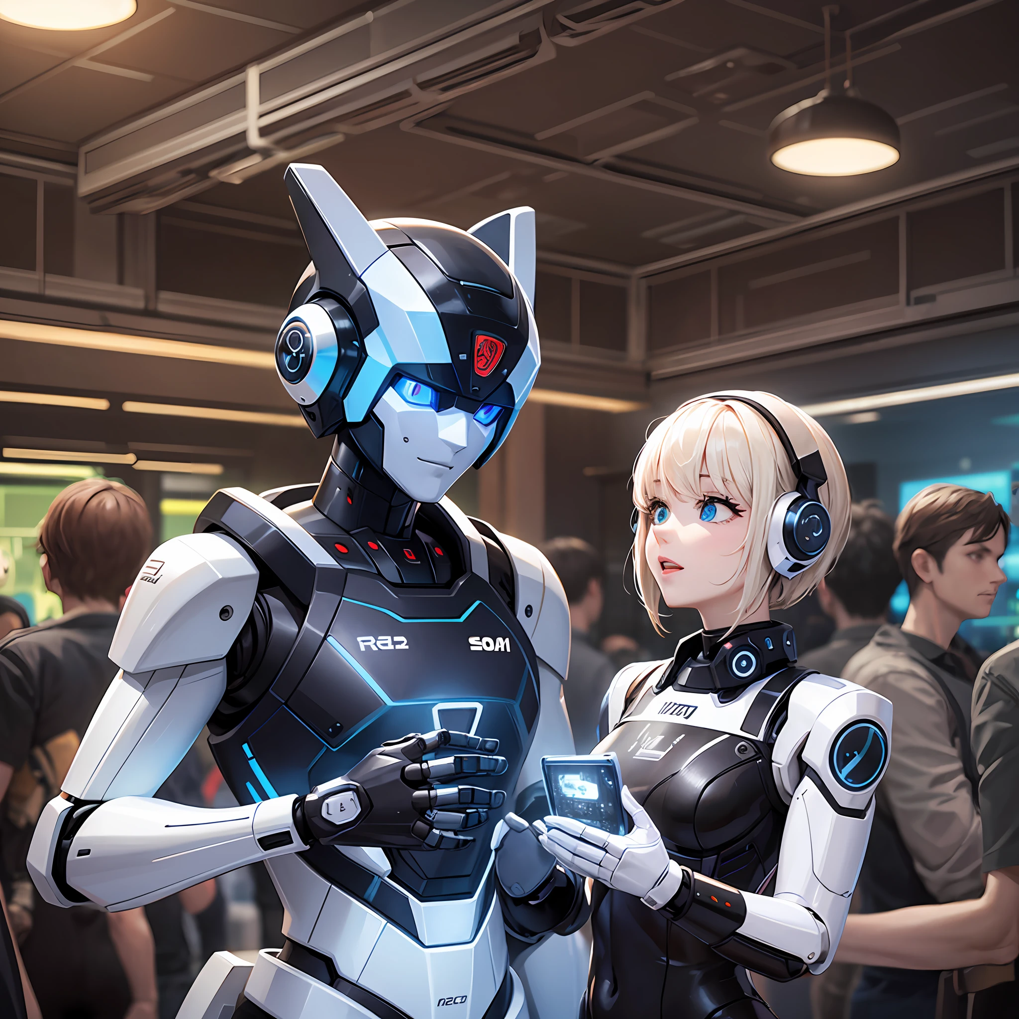 humans And robots party --auto --s2