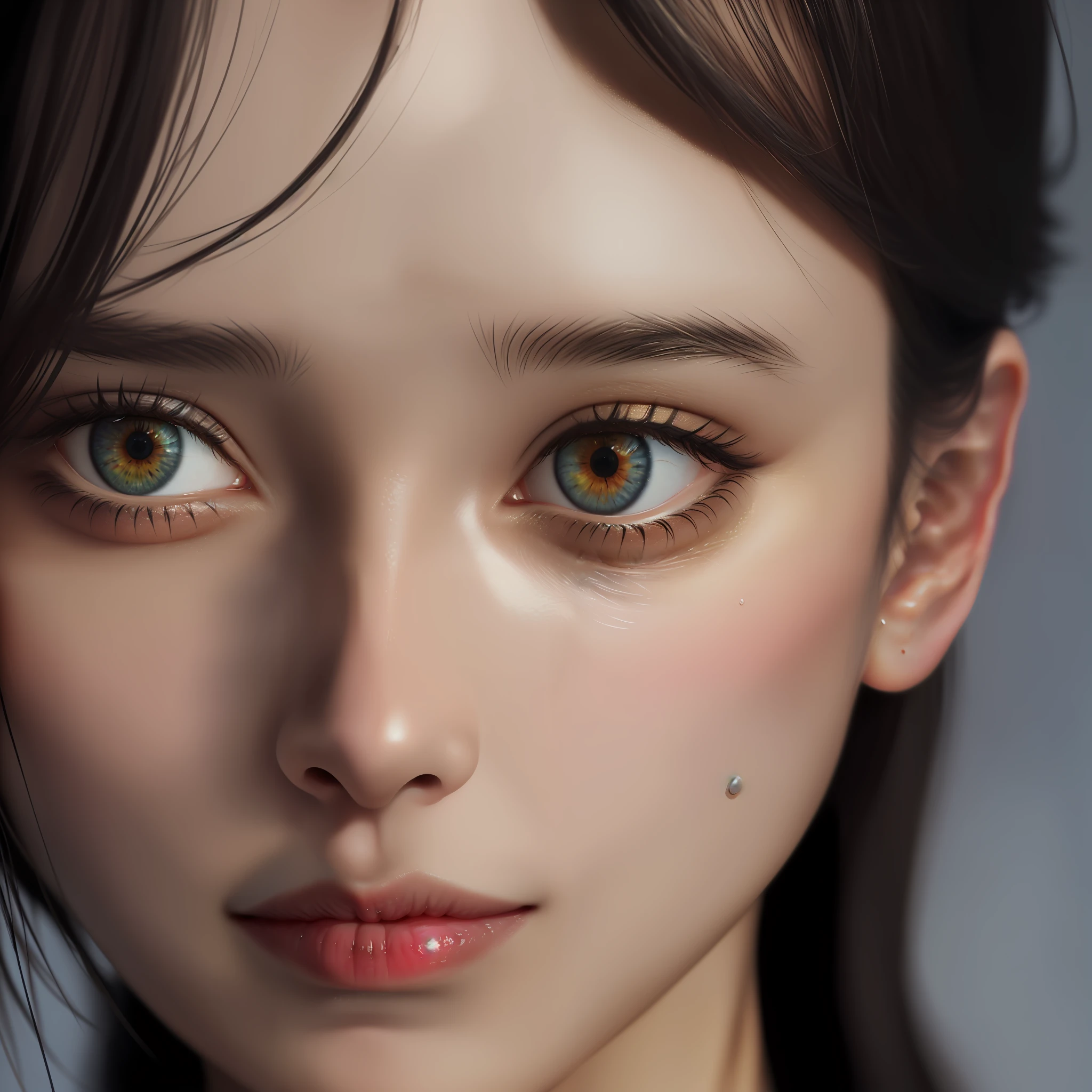 a fascinating close-up of human eyes, created in the "realistic majicMIX" style. The eyes are richly detailed, with a realistic skin texture and stunning lighting effects. The expression in the eyes conveys emotion and depth, capturing the observer's attention. The semi-realistic style adds an artistic and dramatic touch to the image, with subtle nuances and minute details.
Tags: masterpiece , majicMIX realistic , eyes , close-up , semi-realism
