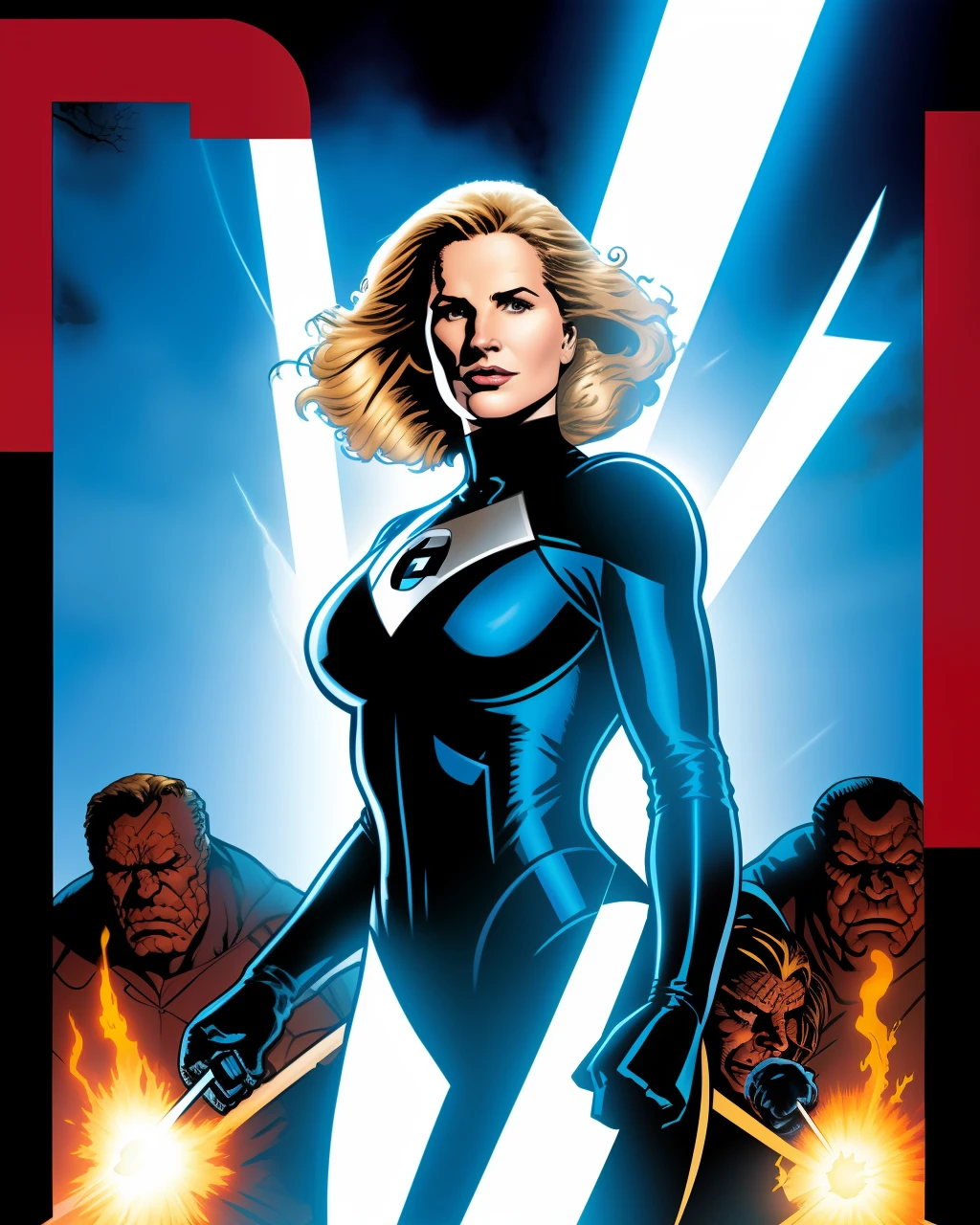 The invisible woman of the Fantastic Four