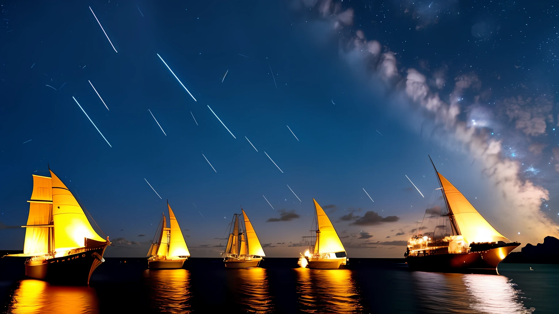 Caribbean ships among meteor shower