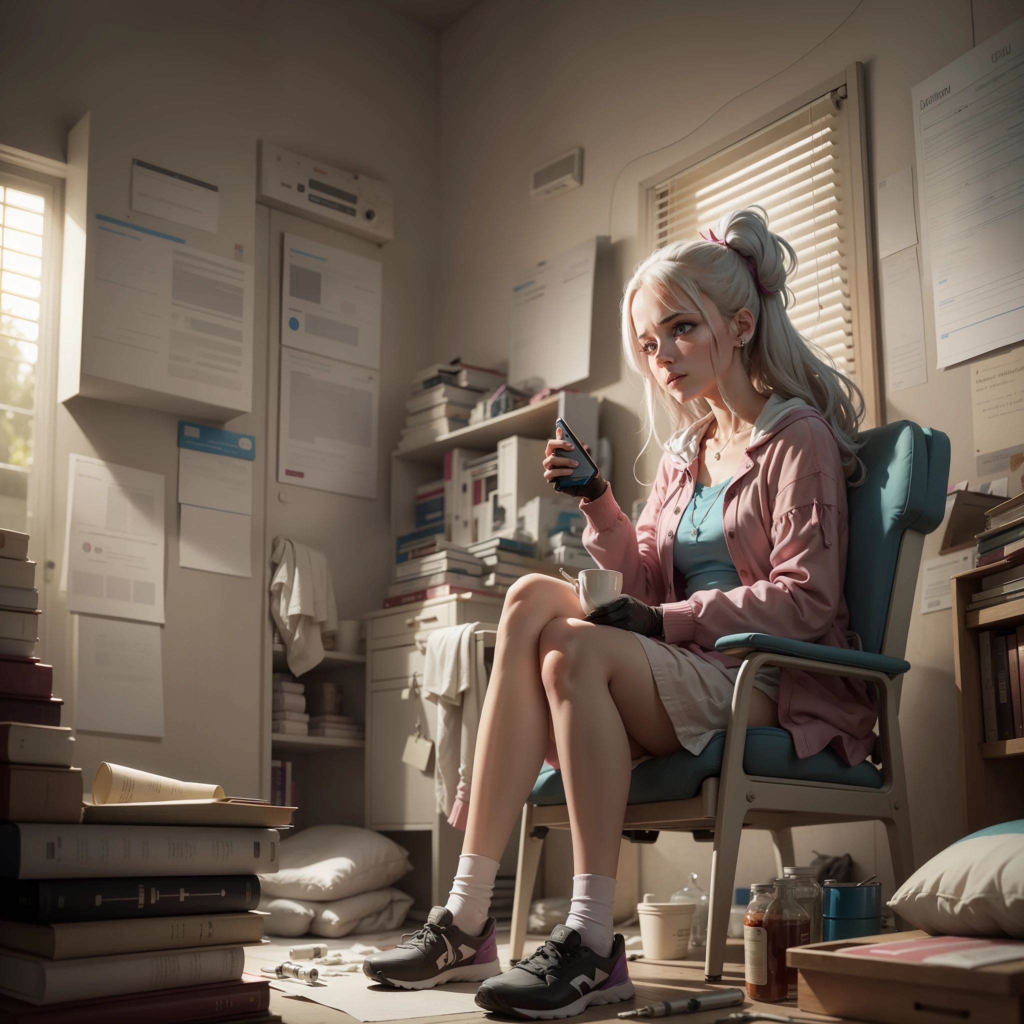 She was determined to find a cure for her condition and thus live like a normal person.
