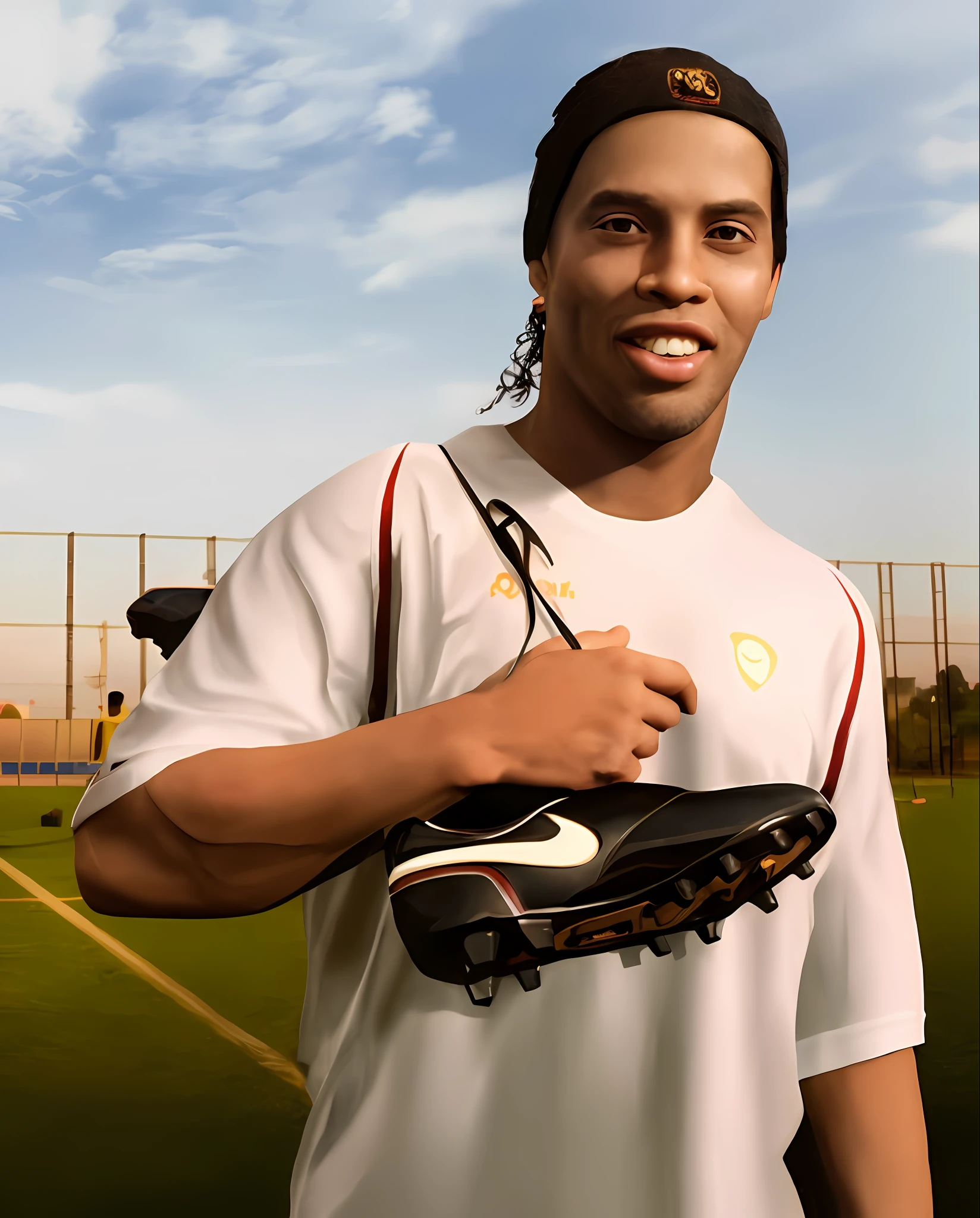 A portrait of a handsome smiling man, from Pixar animations,black short hair, without beard, wearing a black jacket, 3D rendering, bright color, animation lighting,super real, --v 5
