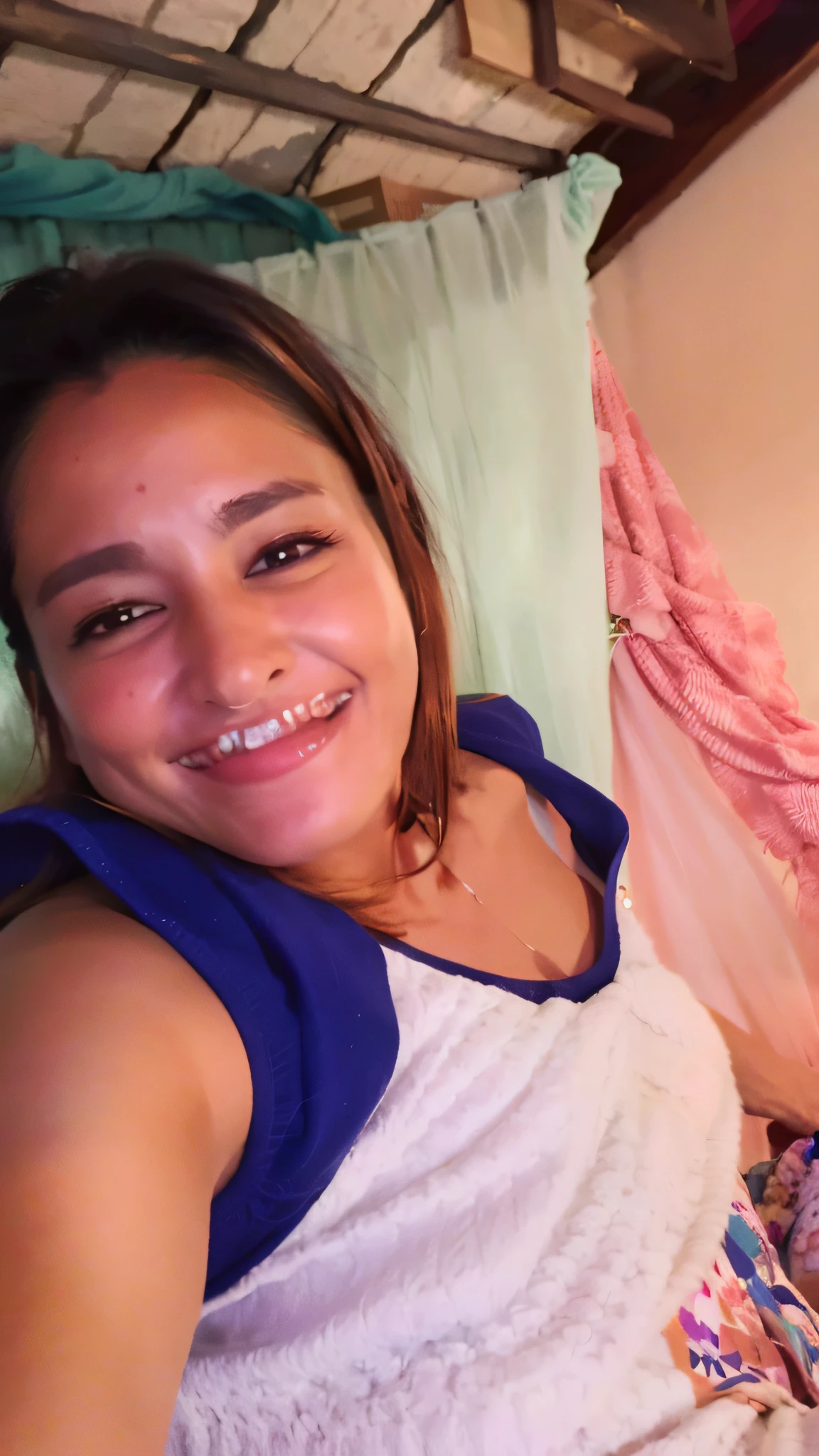 there is a woman that is smiling and posing for a picture, 30-year-old woman from cuba, fernanda suarez, 3 5 year brazilian mother, by Nándor Katona, rosalia vila i tobella, malika favre, rosalia, frontal picture, foto realista, lorena avarez