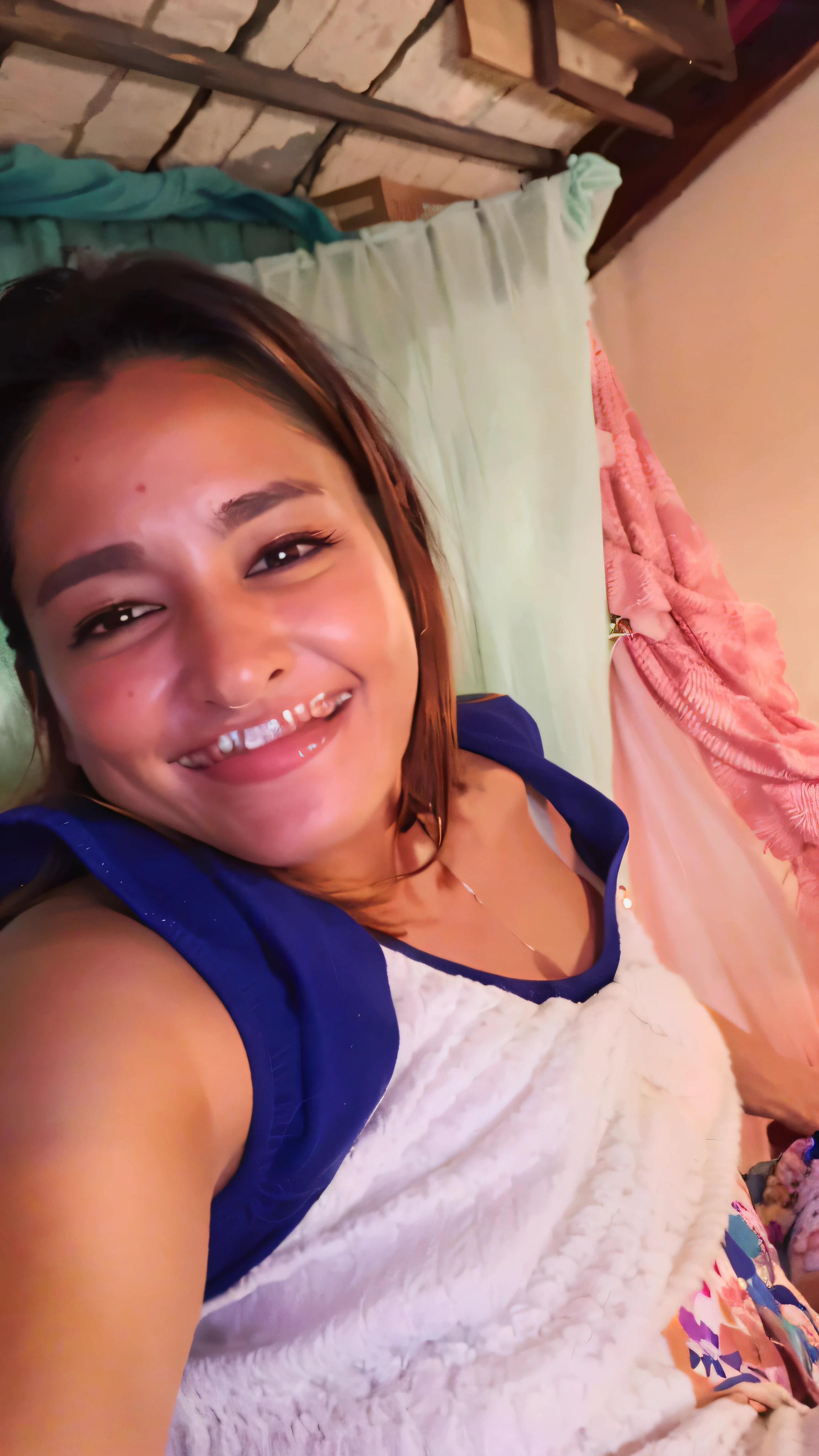 there is a woman that is smiling and posing for a picture, 30-year-old woman from cuba, fernanda suarez, 3 5 year brazilian mother, by Nándor Katona, rosalia vila i tobella, malika favre, rosalia, frontal picture, foto realista, lorena avarez