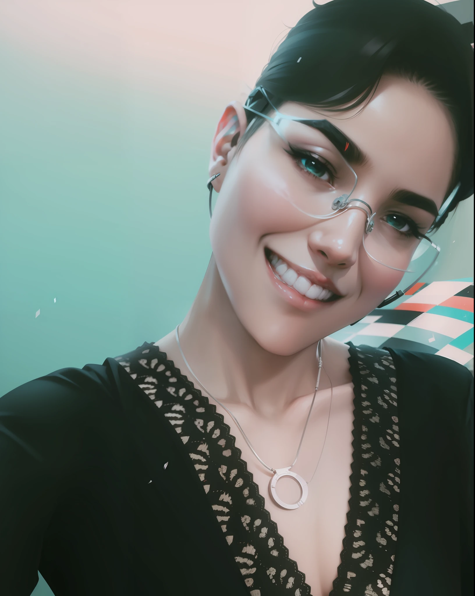 Anime with glasses and game headset