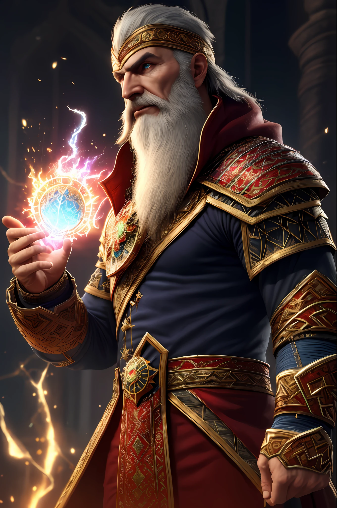 (extremely detailed 8k wallpaper), a medium shot shot of a necromancer, high detail, dramatic