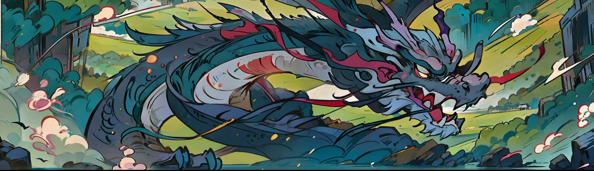 Elder black dragon