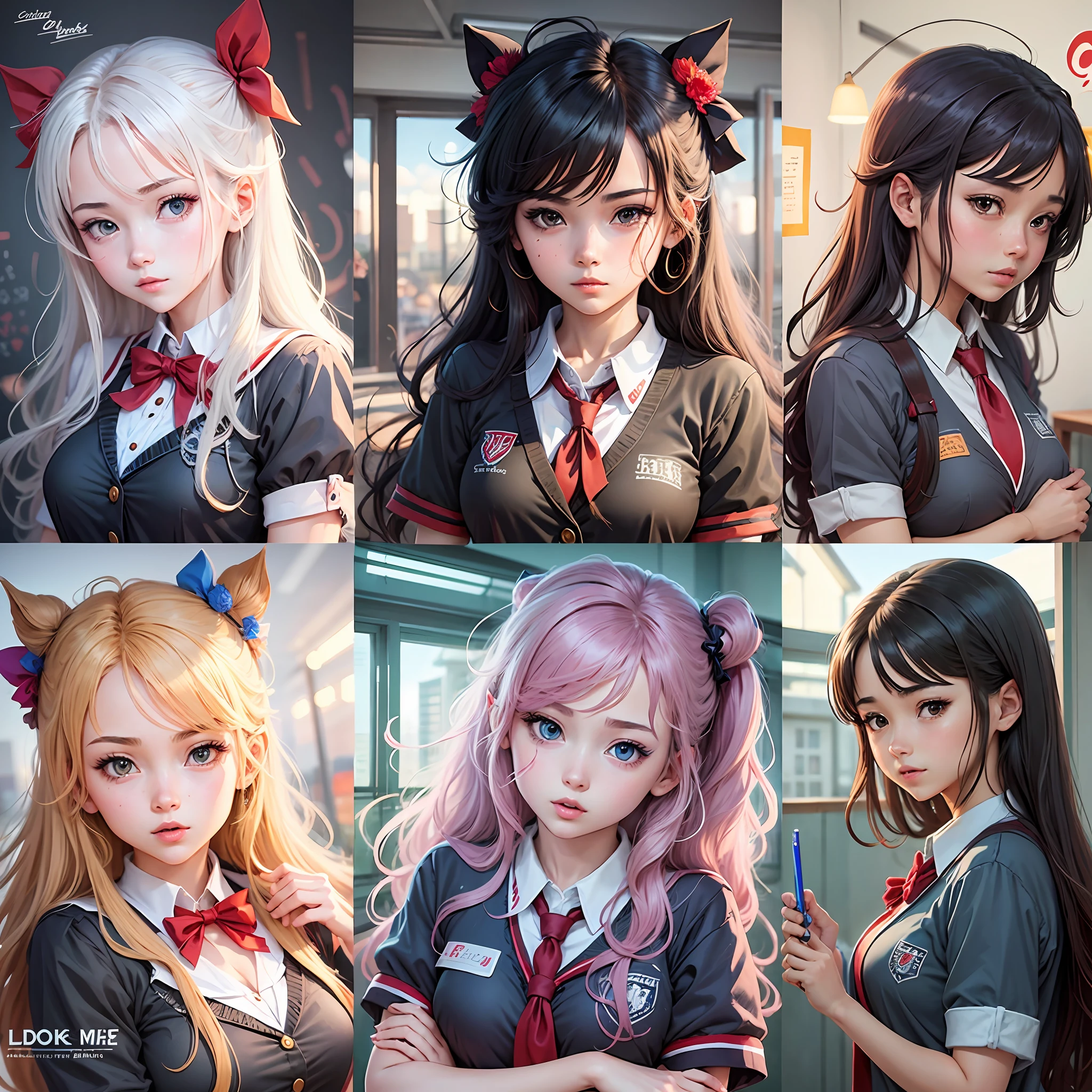 school anime characters --auto --s2