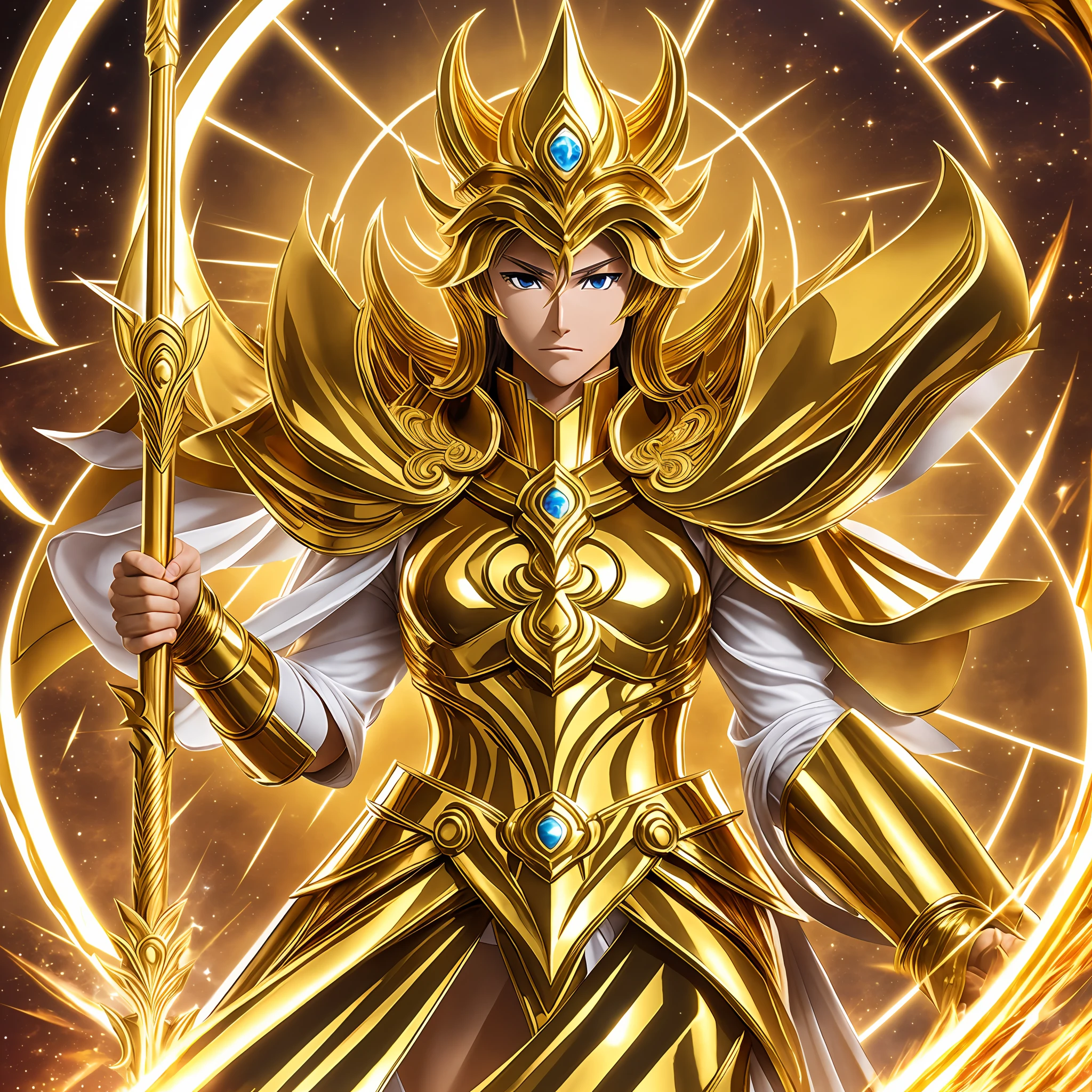 Golden Saint Seiya zodiac sign golden holy robe holy robe weapon battle --auto --s2