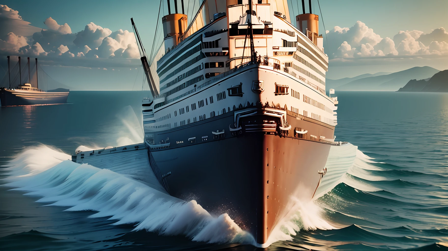 ((Titanic Ship)) 3d --auto --s2