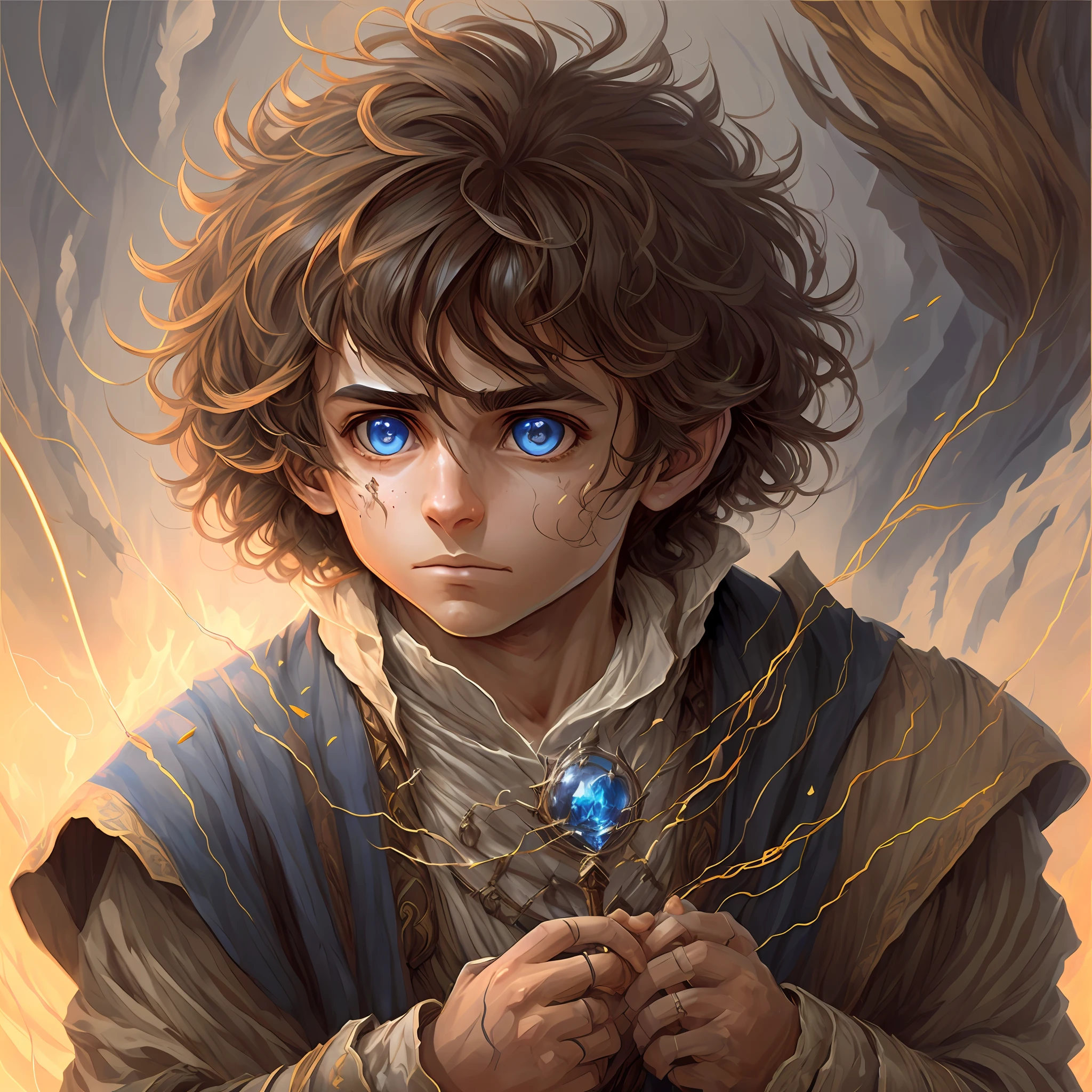 However, in the middle of the battle, one of the mages was left in a dangerous situation. He was about to be hit by a devastating spell. Without a second thought,