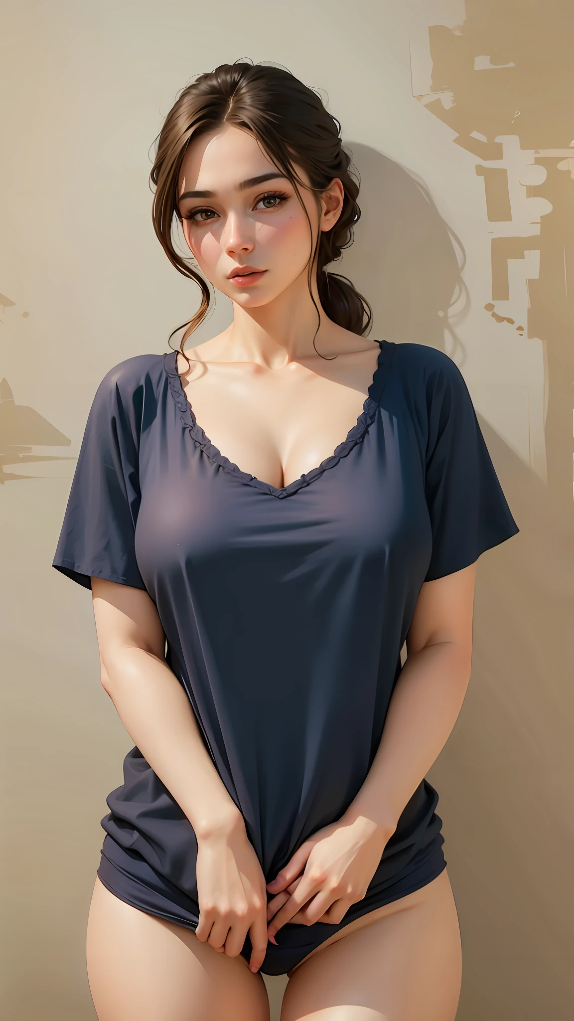 Beast quality, masterpiece (large breasts) detailed skin texture, detailed cloth texture, detailed face, super detail, 8k, intricate detail, 1girl