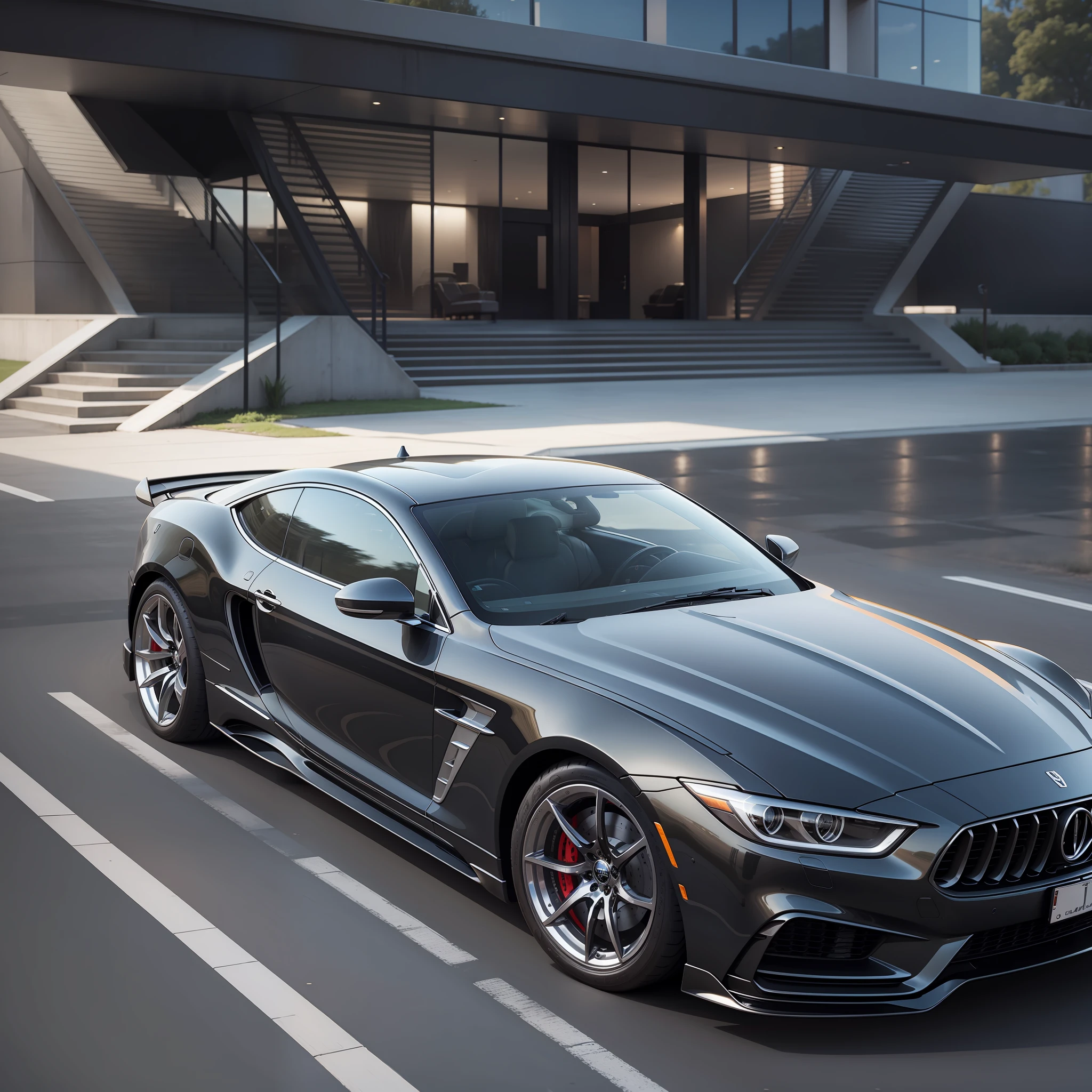 Businessman luxury car mansion --auto --s2