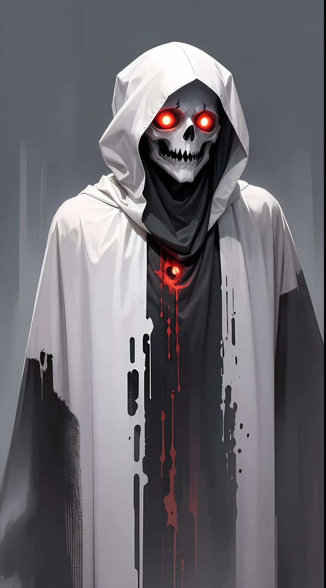The appearance of this ghost is very terrifying, its body is shrouded in darkness, and it is impossible to see the specific outline. But you can feel that it exudes an eerie aura that makes people feel creepy.
It has no eyes and mouth on its face, only a pair of red eyes shining, which looks very terrifying. Its skin was pale and there was no blood, as if it had been dead for a long time.
Its body is very thin and it seems that it has not eaten for a long time. Its fingers are very long, its nails are sharp as a knife, and it looks very dangerous. --auto --s2