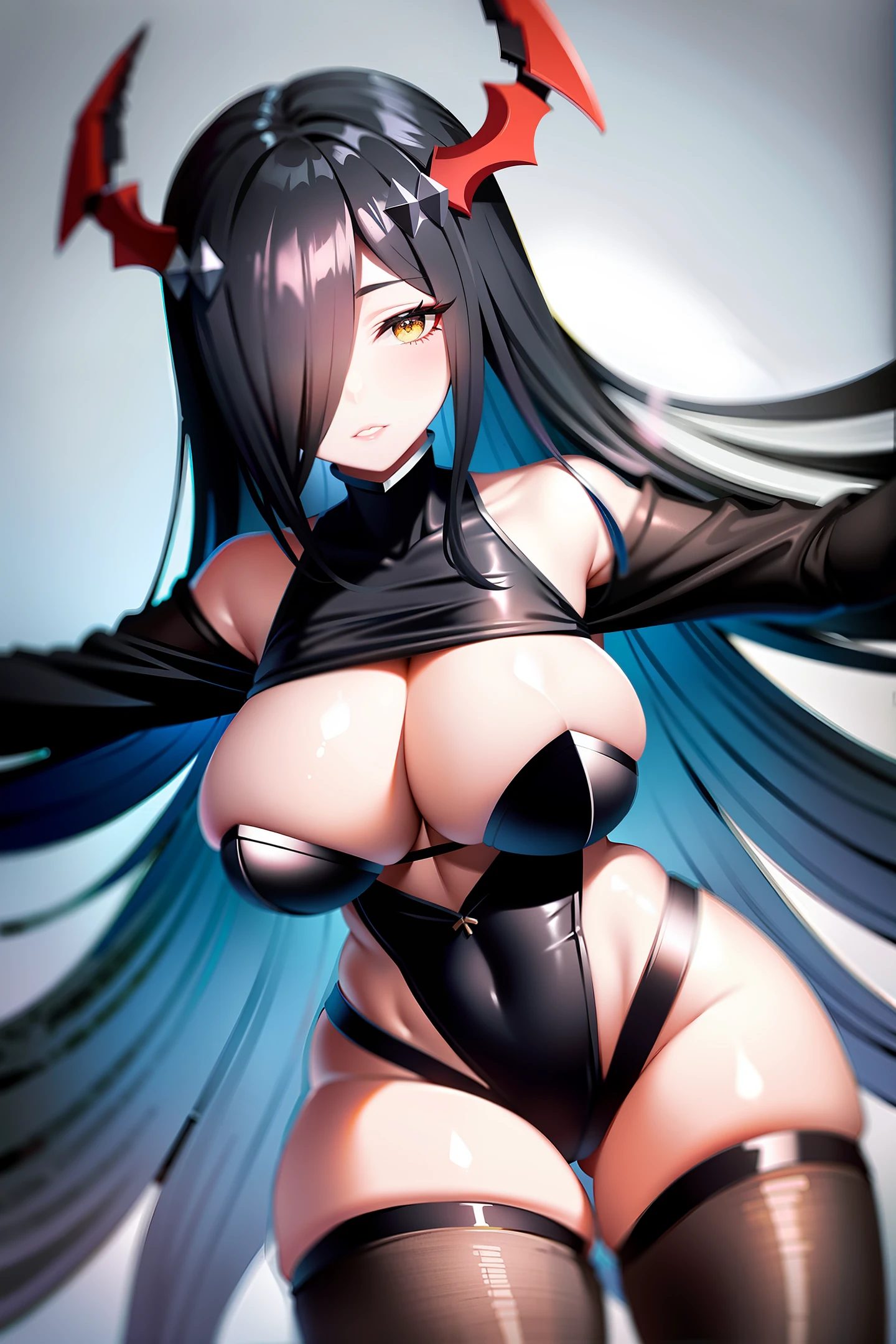 black silk