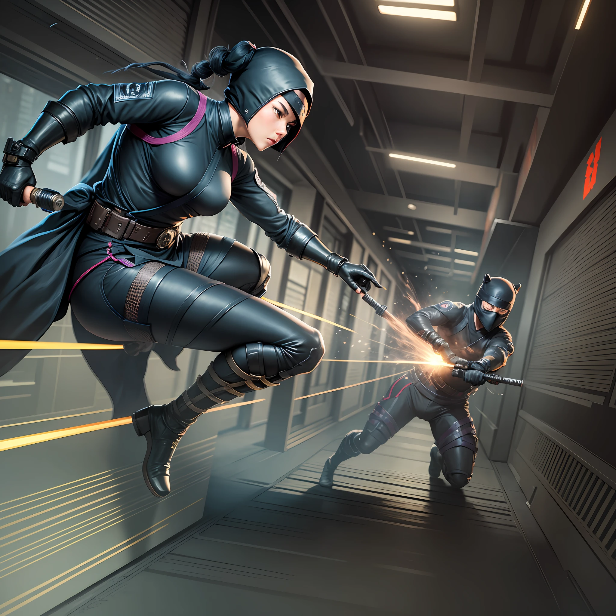 Ninjas were trained in many skills including espionage, sabotage, infiltration --auto --s2