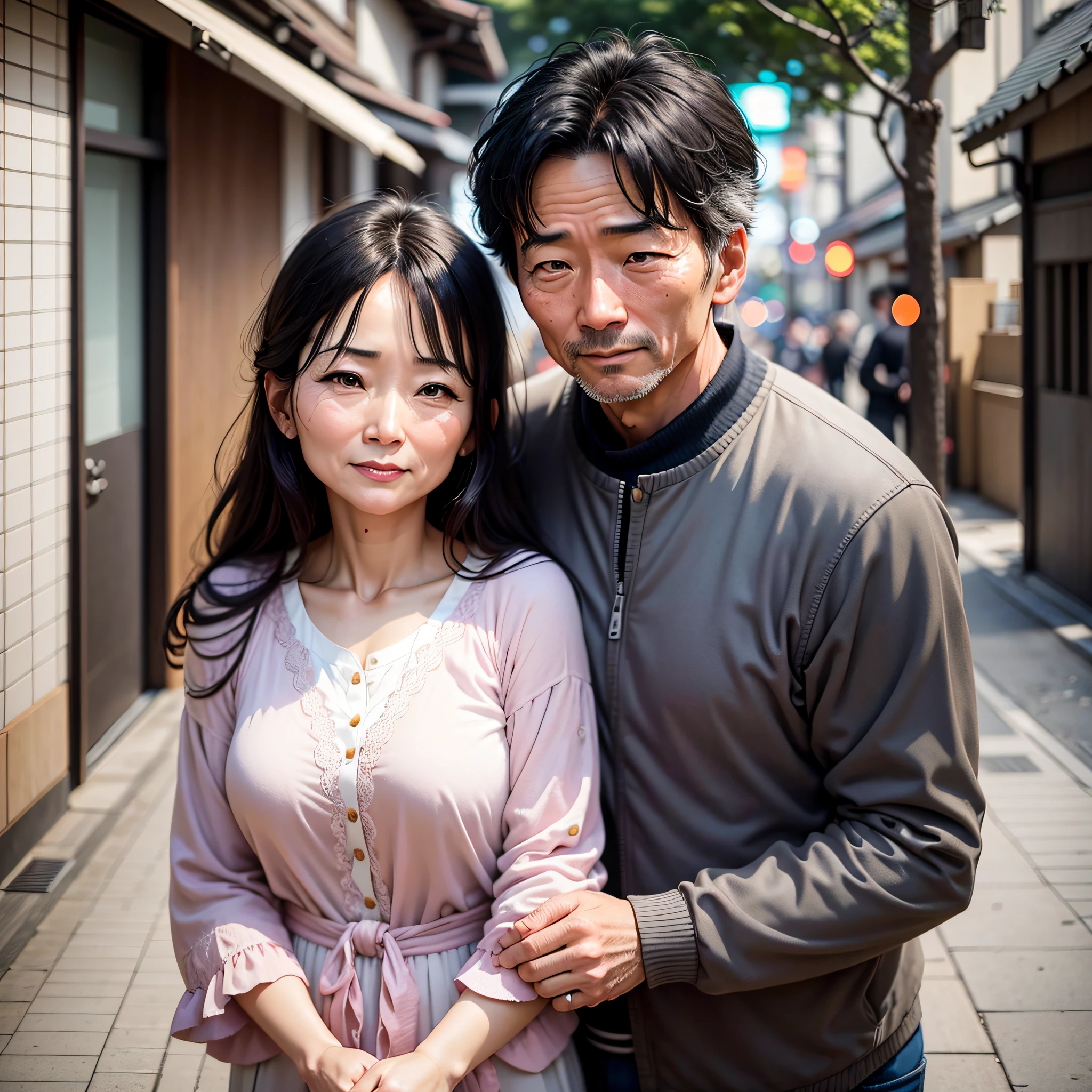 Married couple with age difference, husband 42 years old, wife 30 years old, currently living in Minato-ku, Tokyo --auto --s2