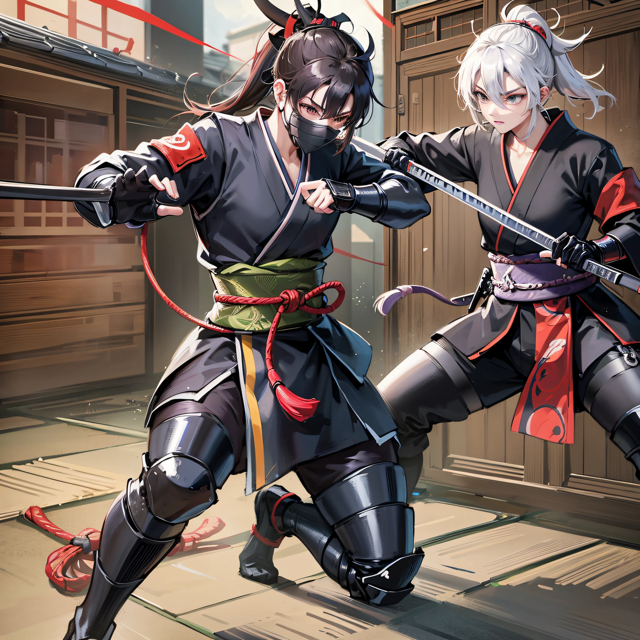 Training of many skills including Japan Samurai, Koga Ninja, Iga Ninja, Confrontational, Spy, Sabotage, Infiltration, --auto --s2